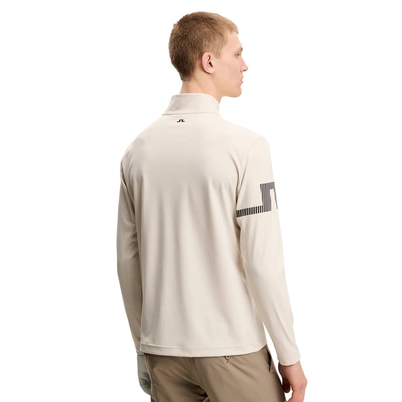J Lindeberg Heath Strike Mid Layer Moonbeam
