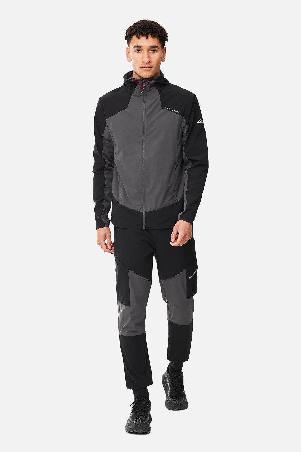 Trailberg Aperture Tracksuit - Black/Volcano Grey