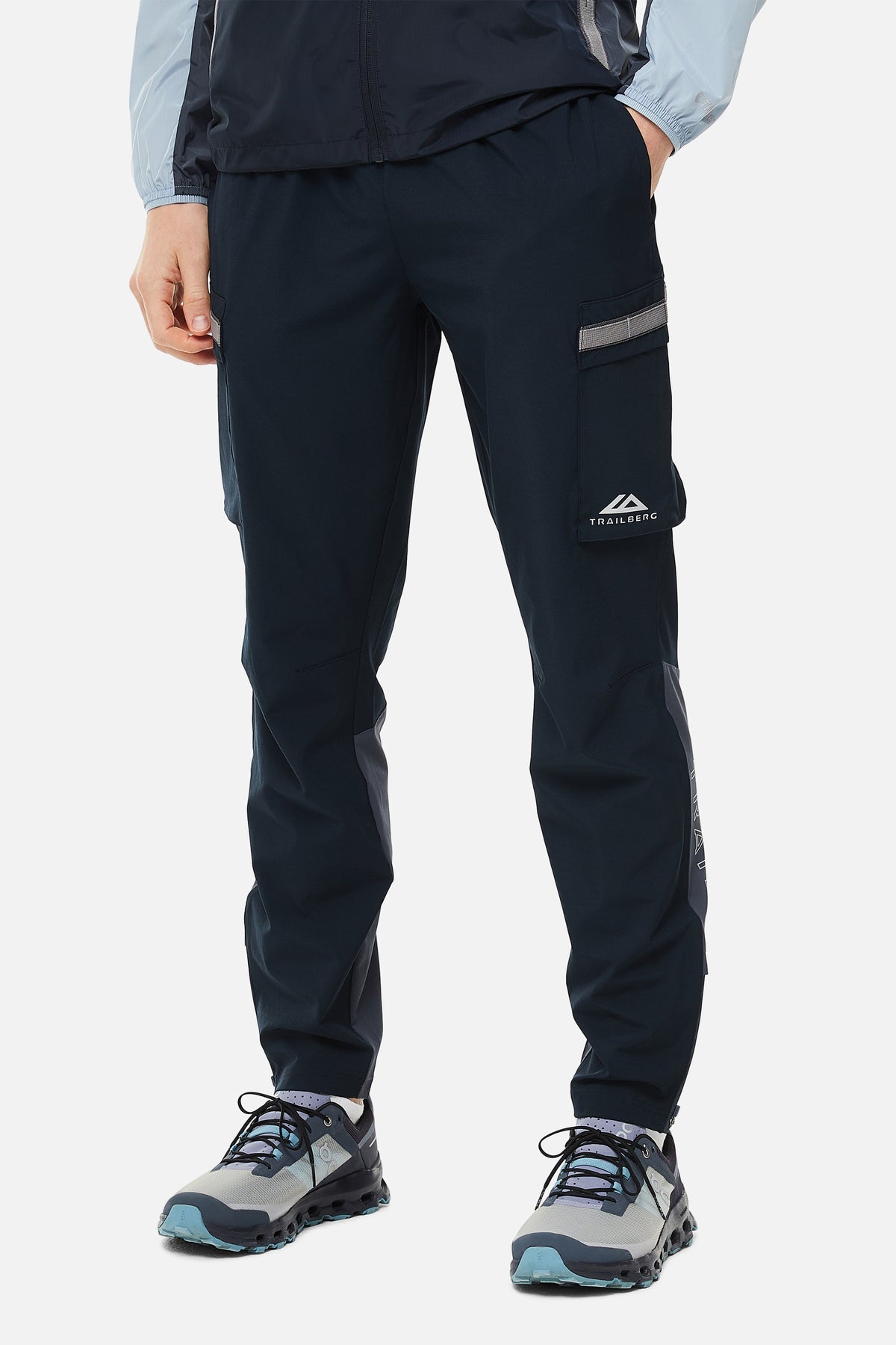 Trailberg SS25 Triathlon Pant - Navy/Grey/Blue