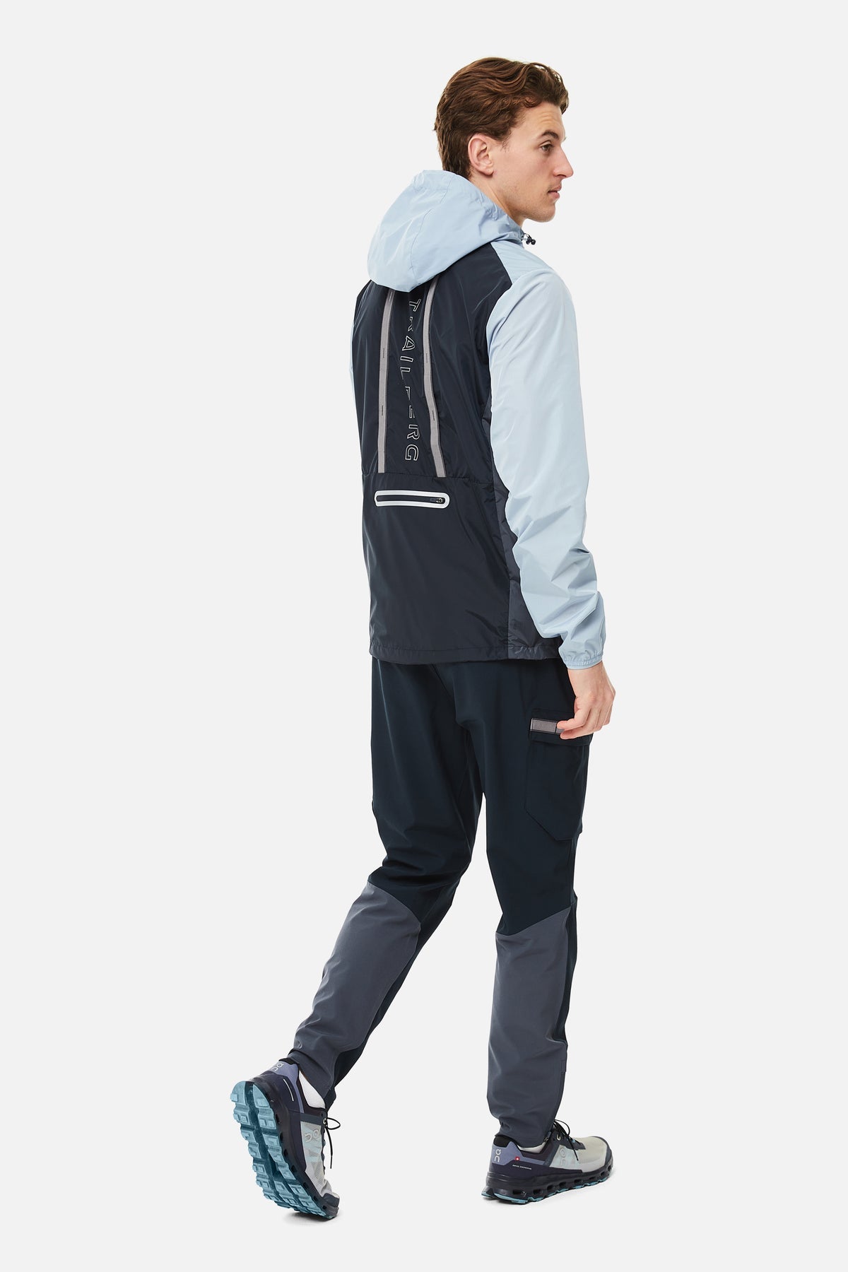 Trailberg SS25 Triathlon Pant - Navy/Grey/Blue