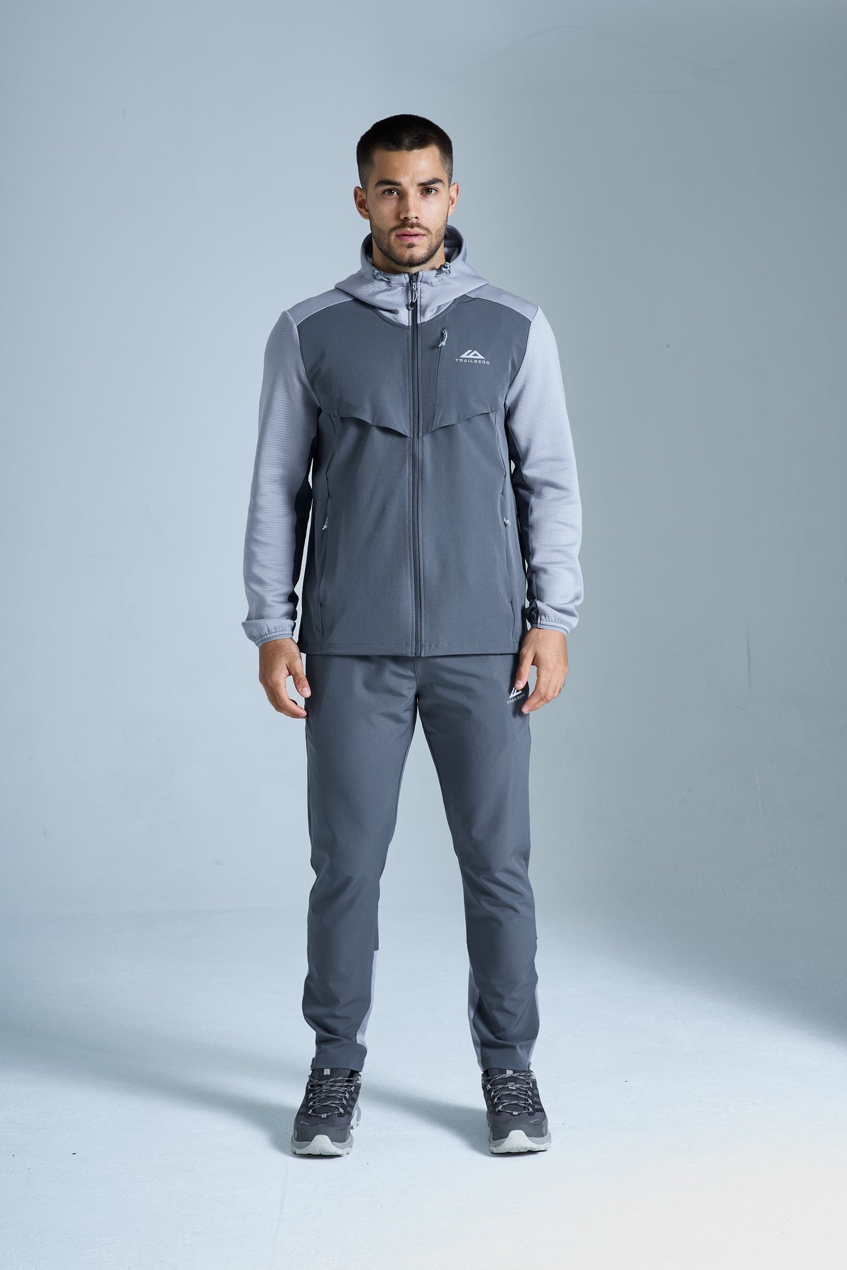 Trailberg Rapid Dash 2.0 Tracksuit - Storm Grey/Cloud Haze