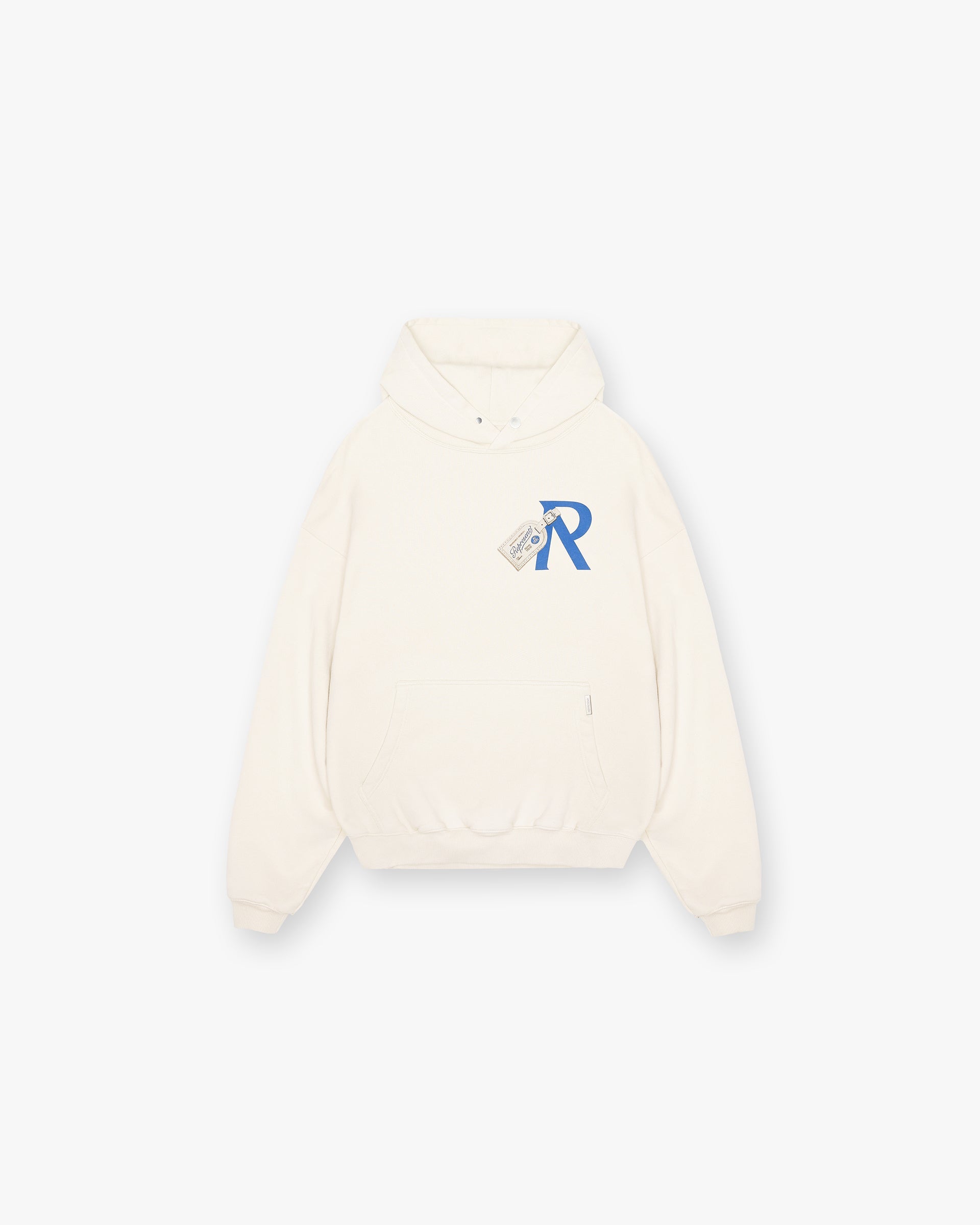 Represent Luggage Tag Hoodie Antique White