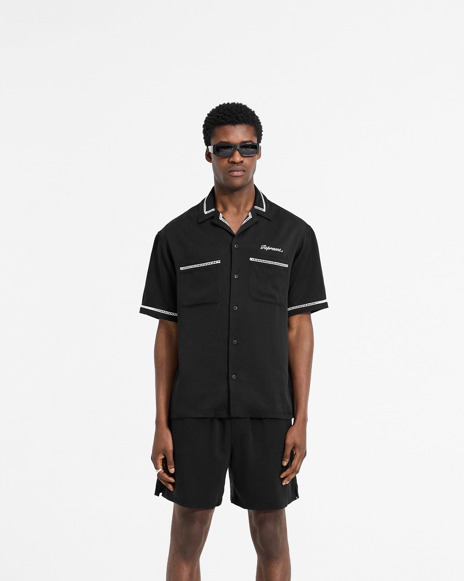 Represent Resort Shirt Jet Black