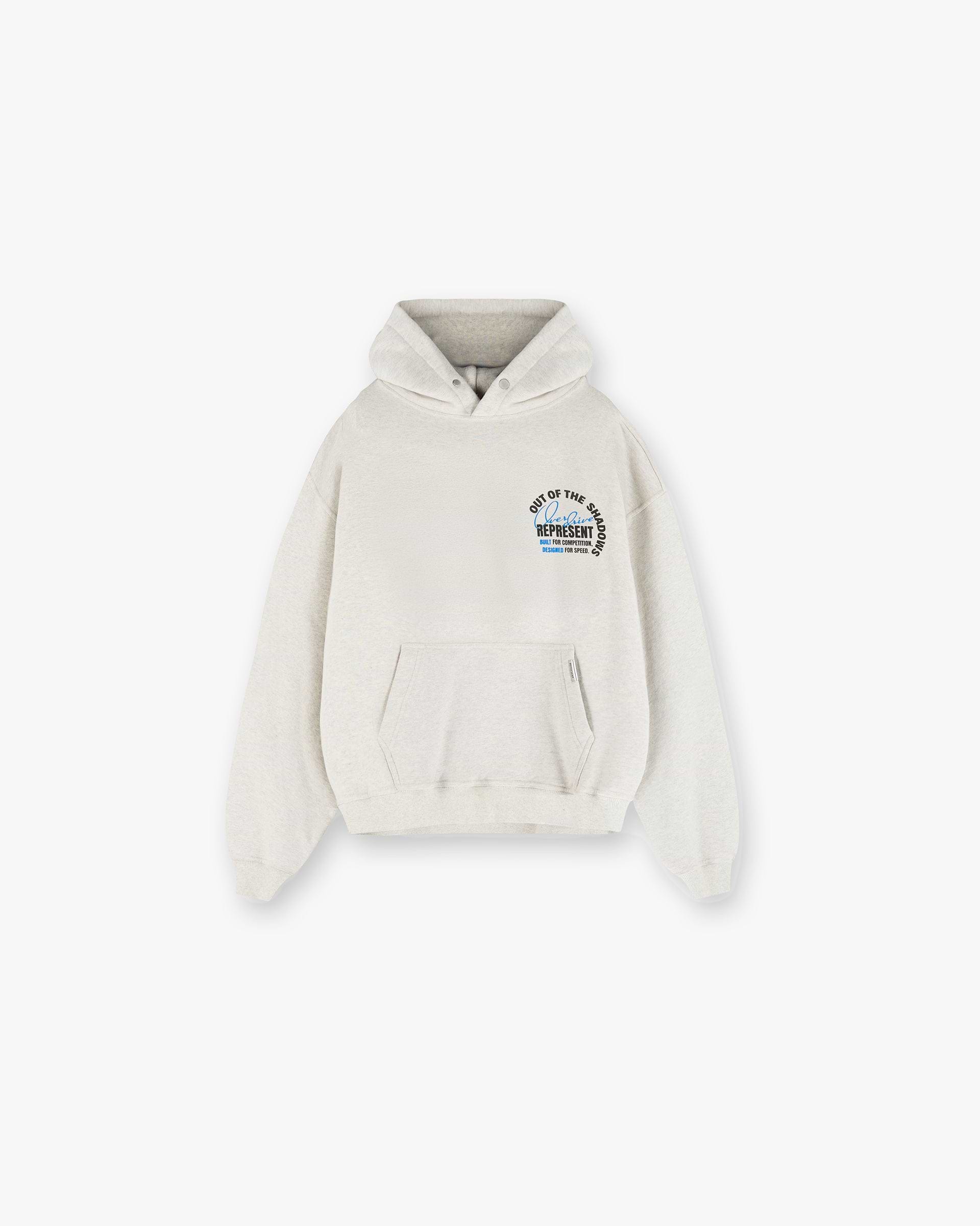 Represent Out Of The Shadows Hoodie Cream Marl