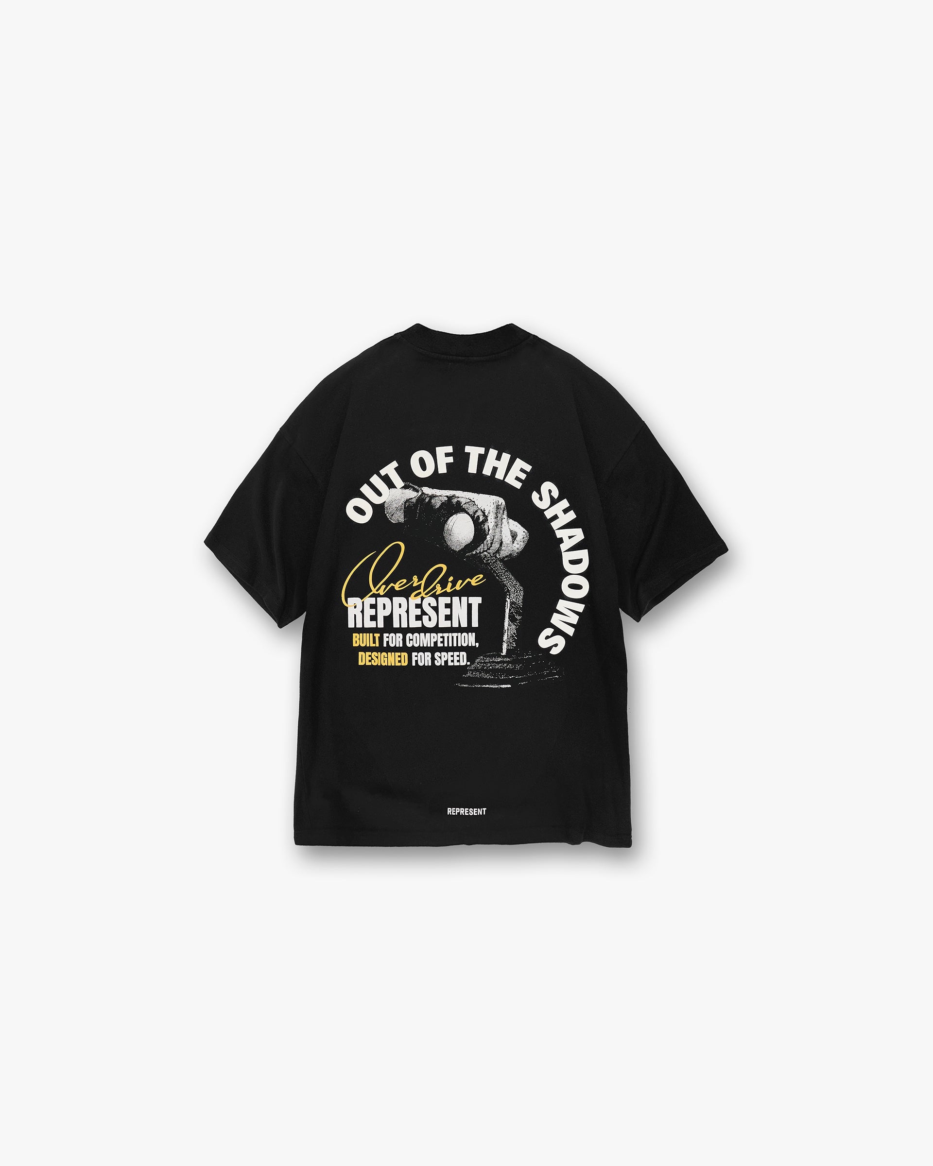 Represent Out Of The Shadows T-Shirt Stained Black