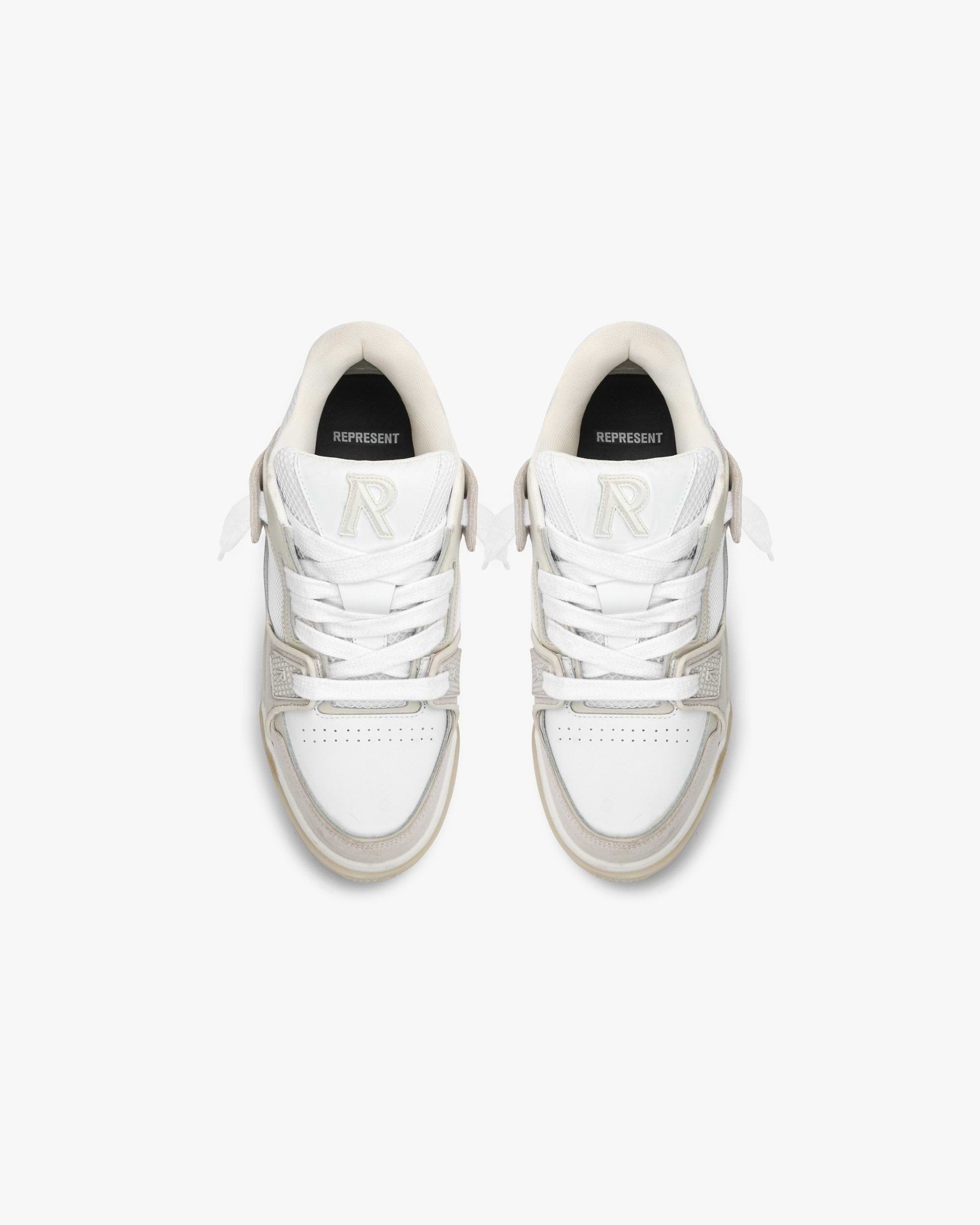 Represent Studio Sneaker Mesh Vintage White