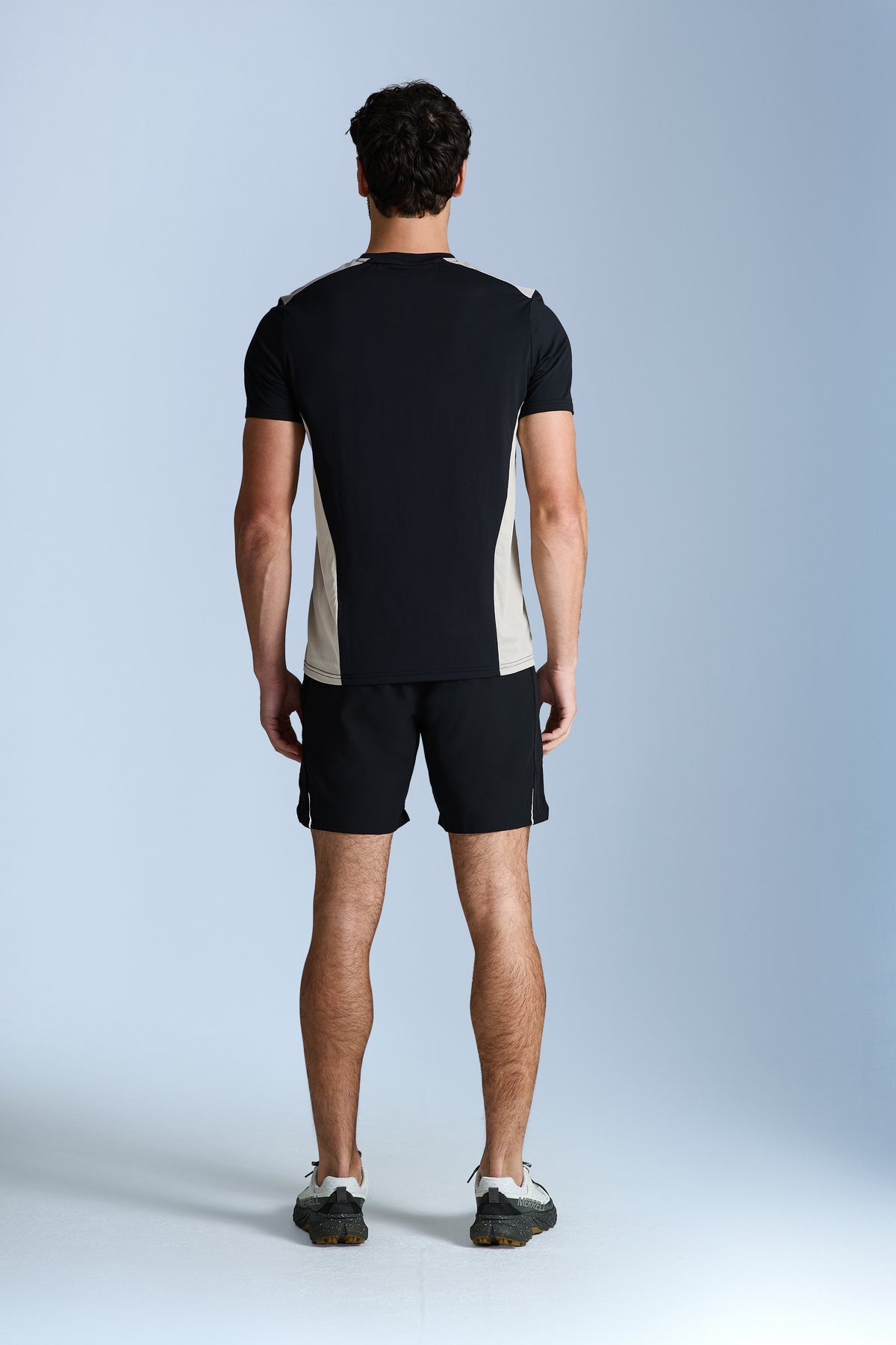 Trailberg AW25 Triathlon Tee - Black/Pale Taupe/Fossil Brown