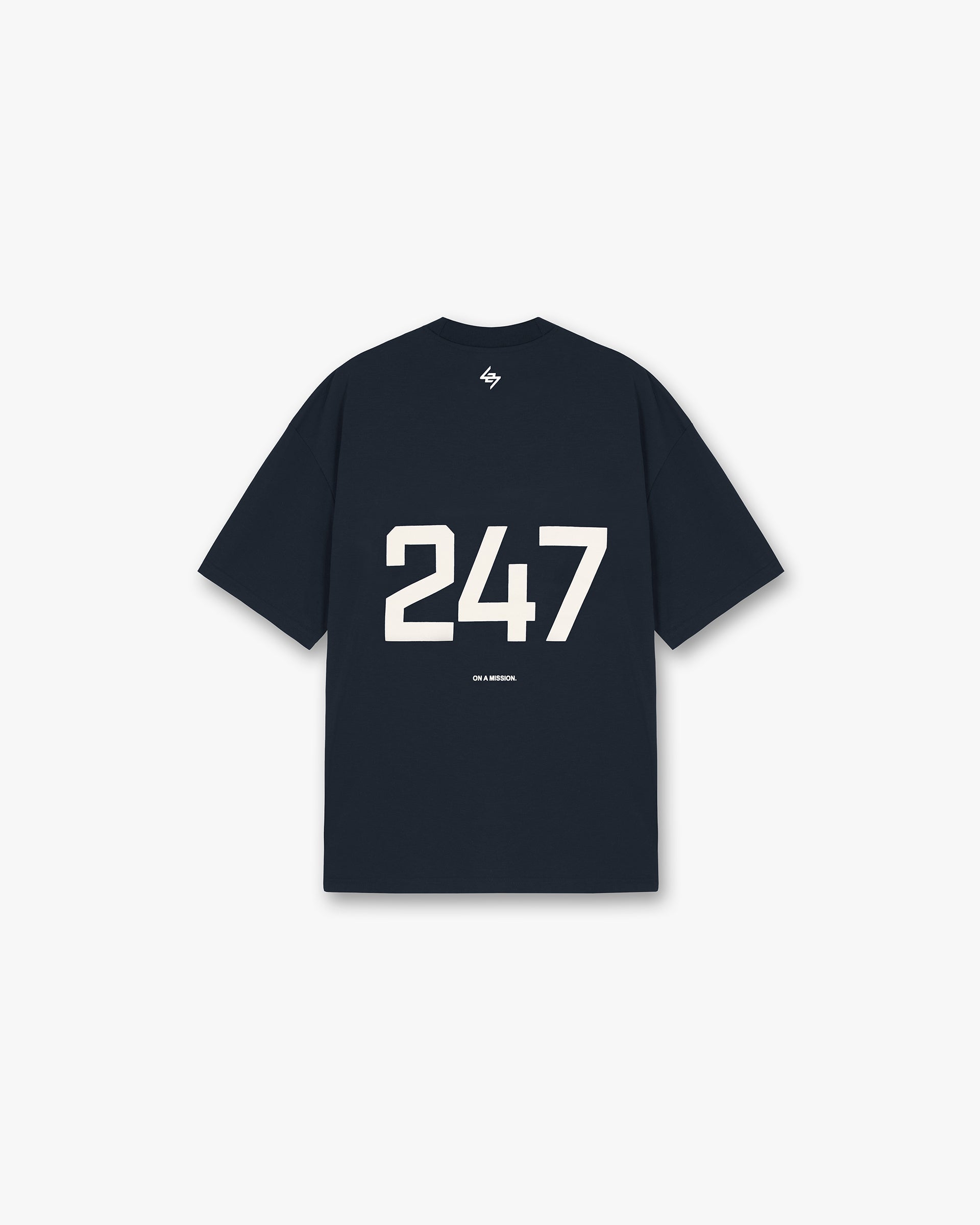 Represent 247 Oversized T-Shirt Navy