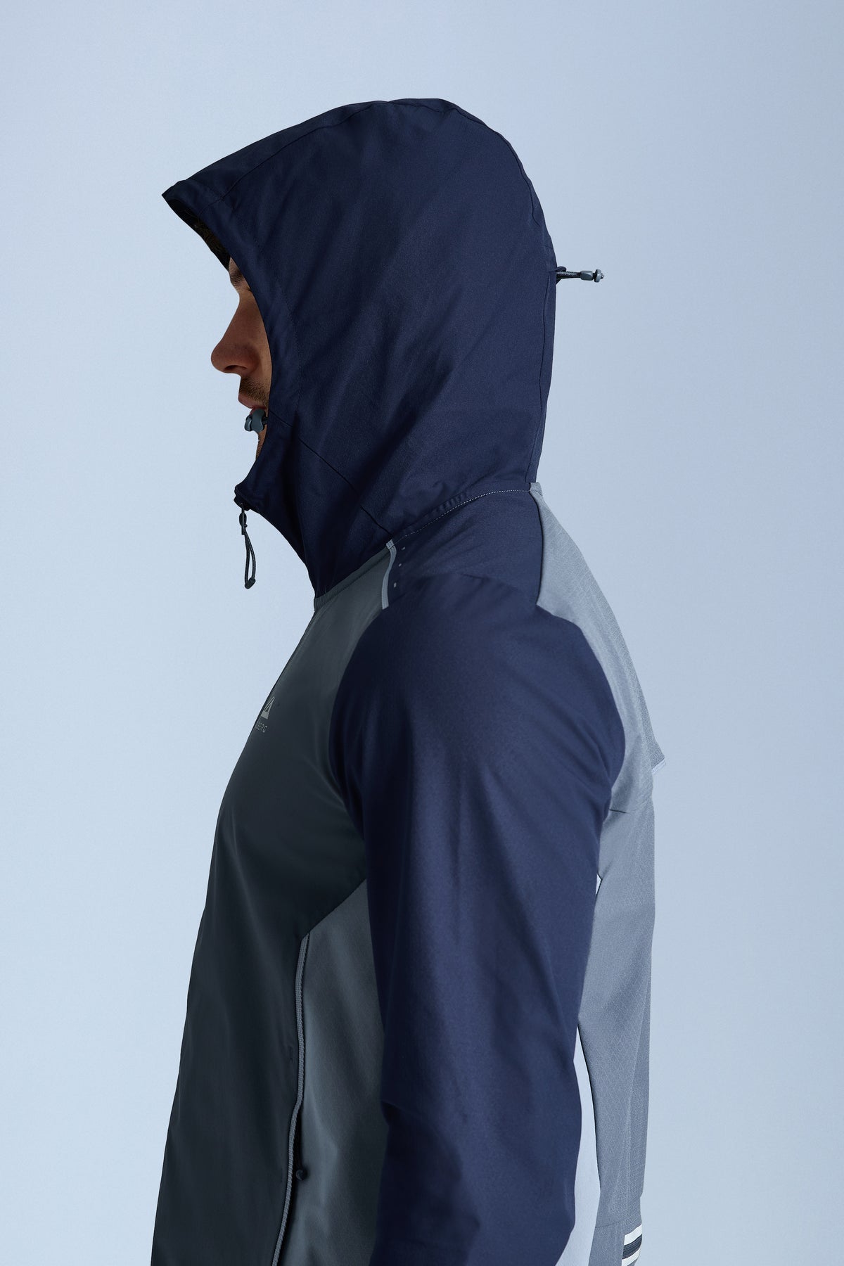 Trailberg AW25 Triathlon Windbreaker - Storm Grey/Navy Blue/Cloud Haze