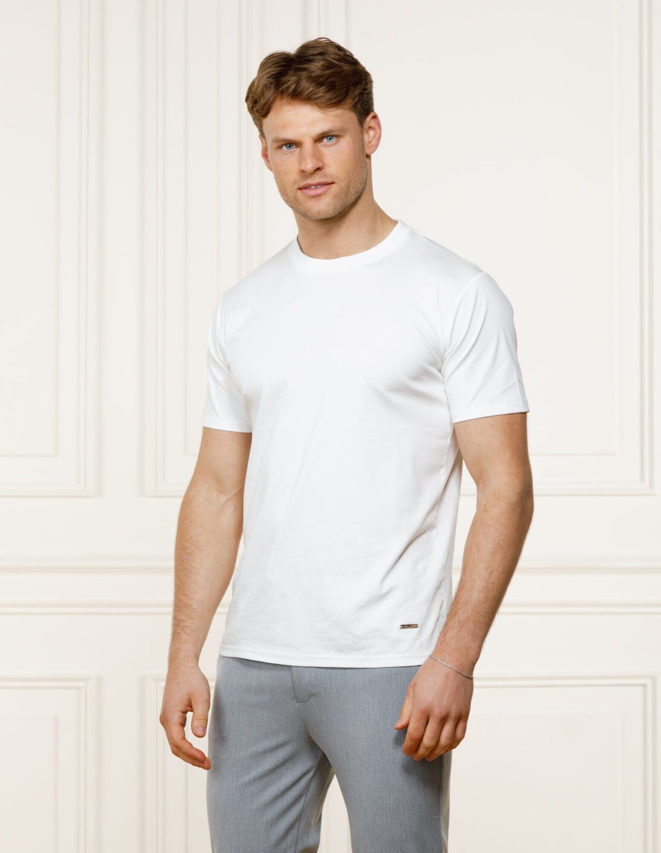 Bélier White Mercerised T-Shirt