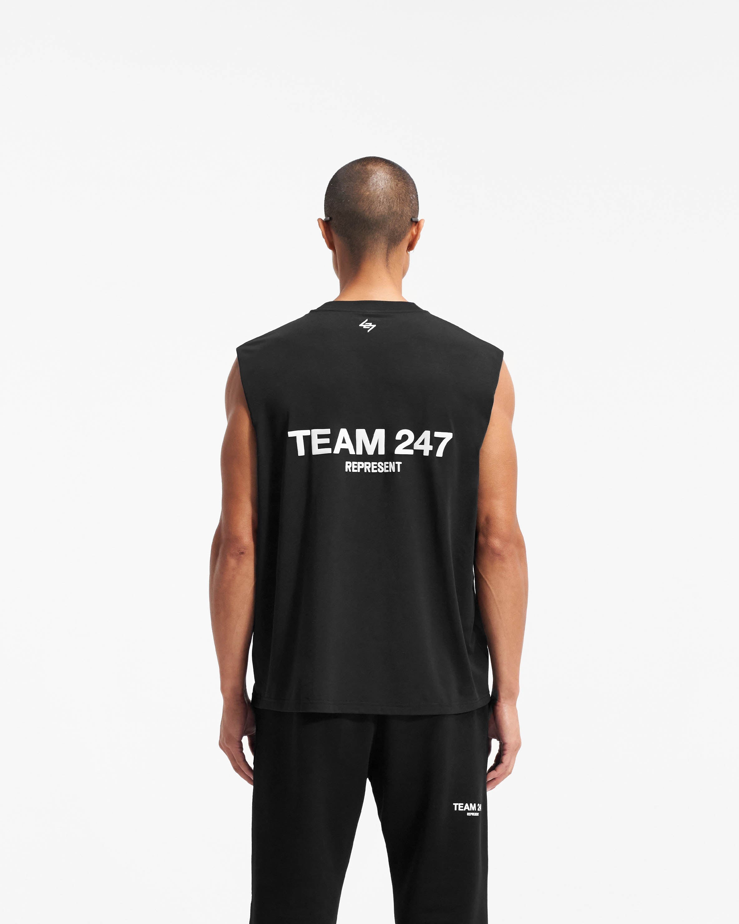 Represent Team 247 Oversized Tank Black