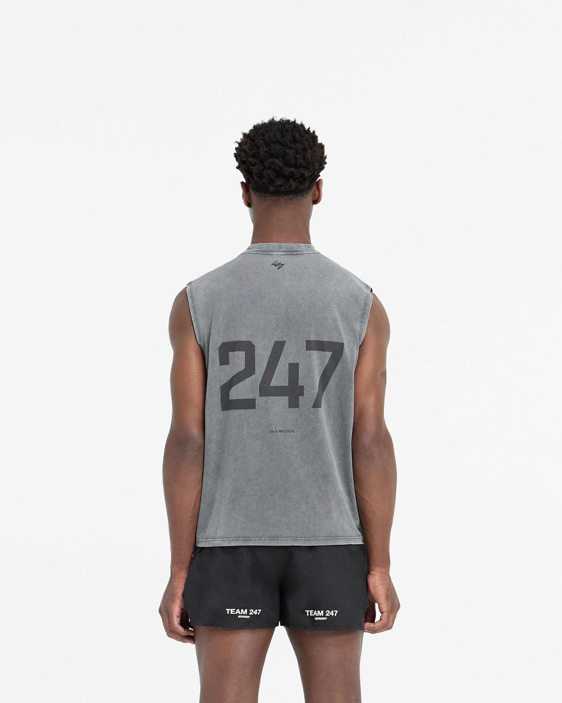Represent 247 Oversized Tank Pewter