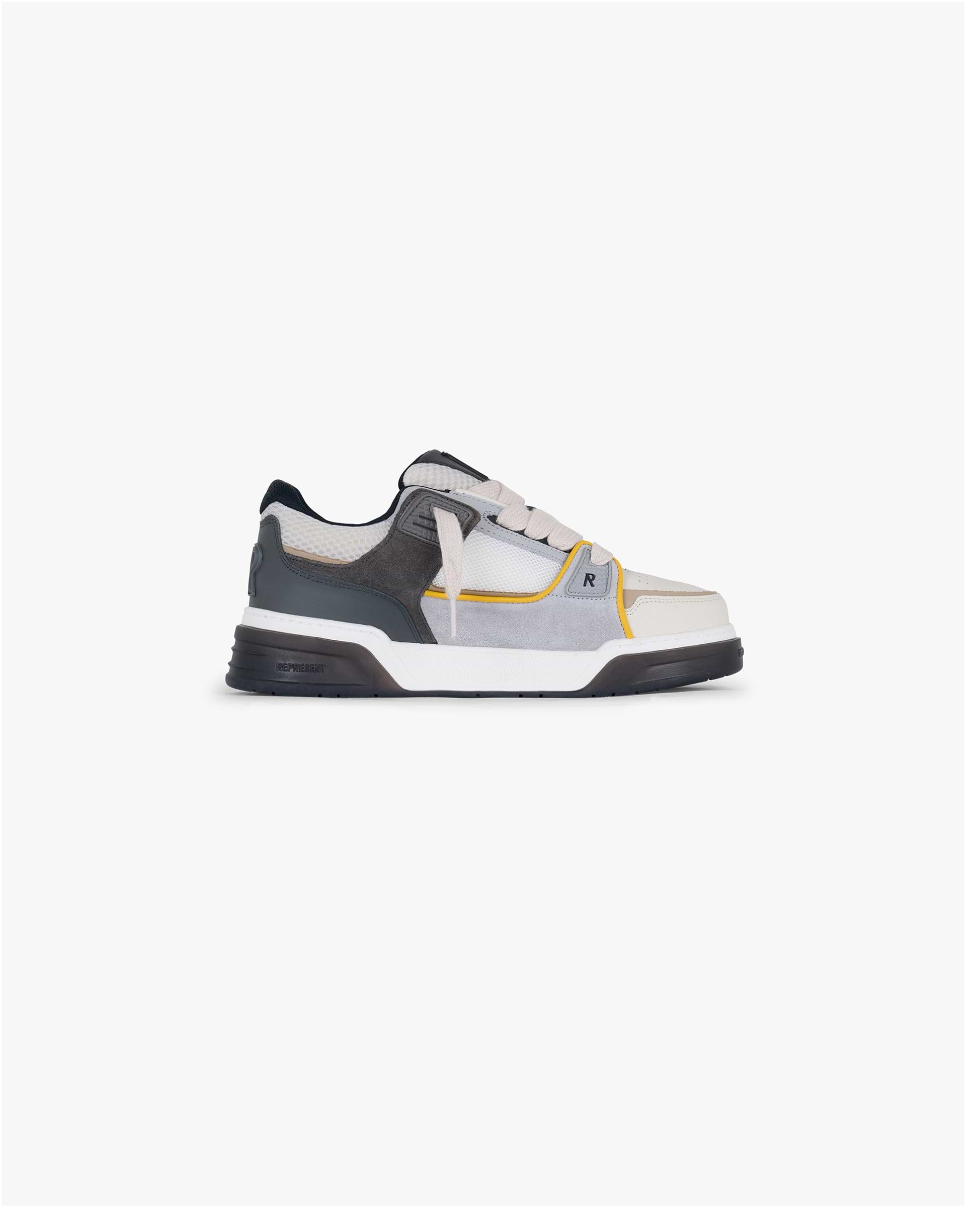 Represent Studio Sneaker Suede Mix Beige Yellow