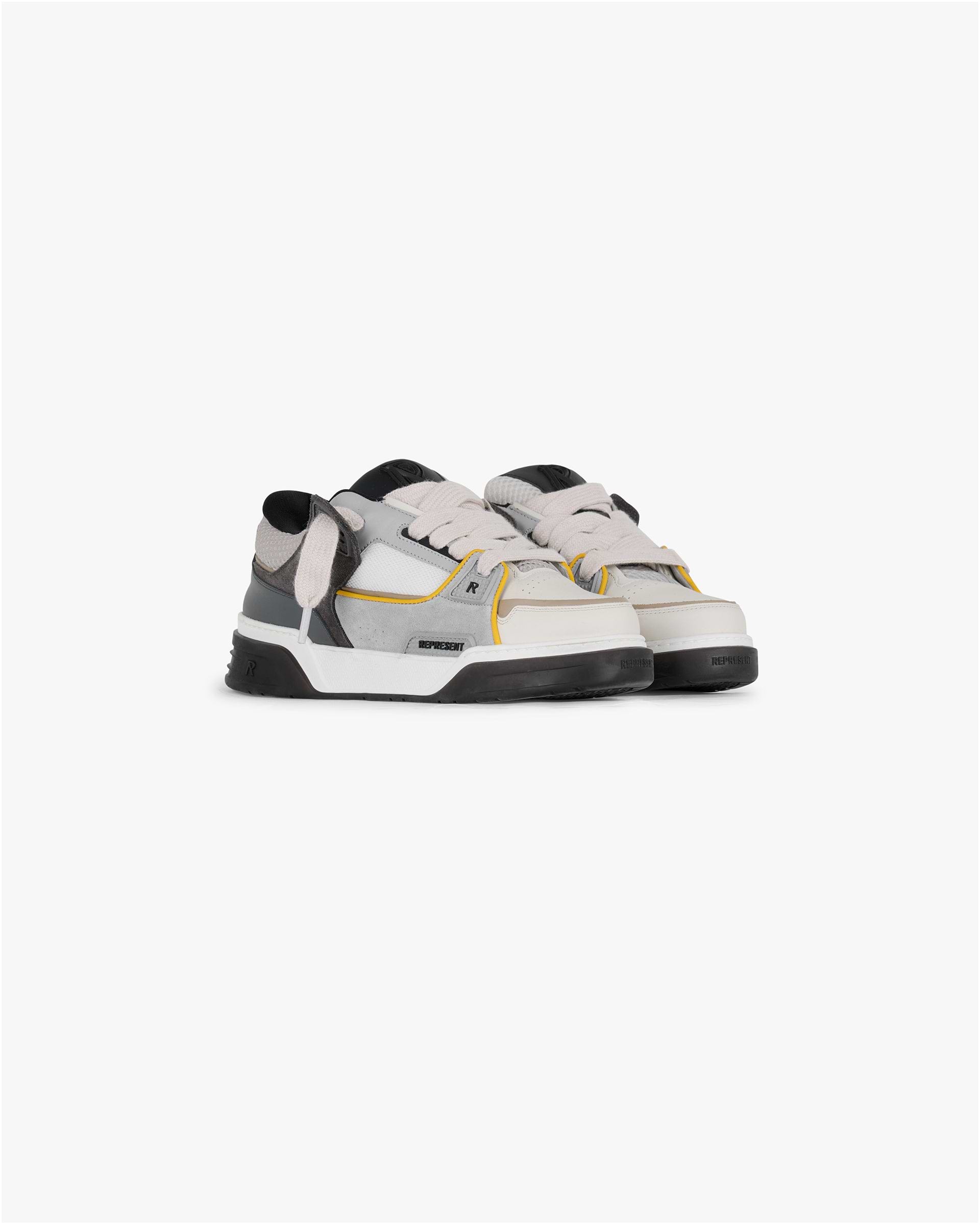 Represent Studio Sneaker Suede Mix Beige Yellow
