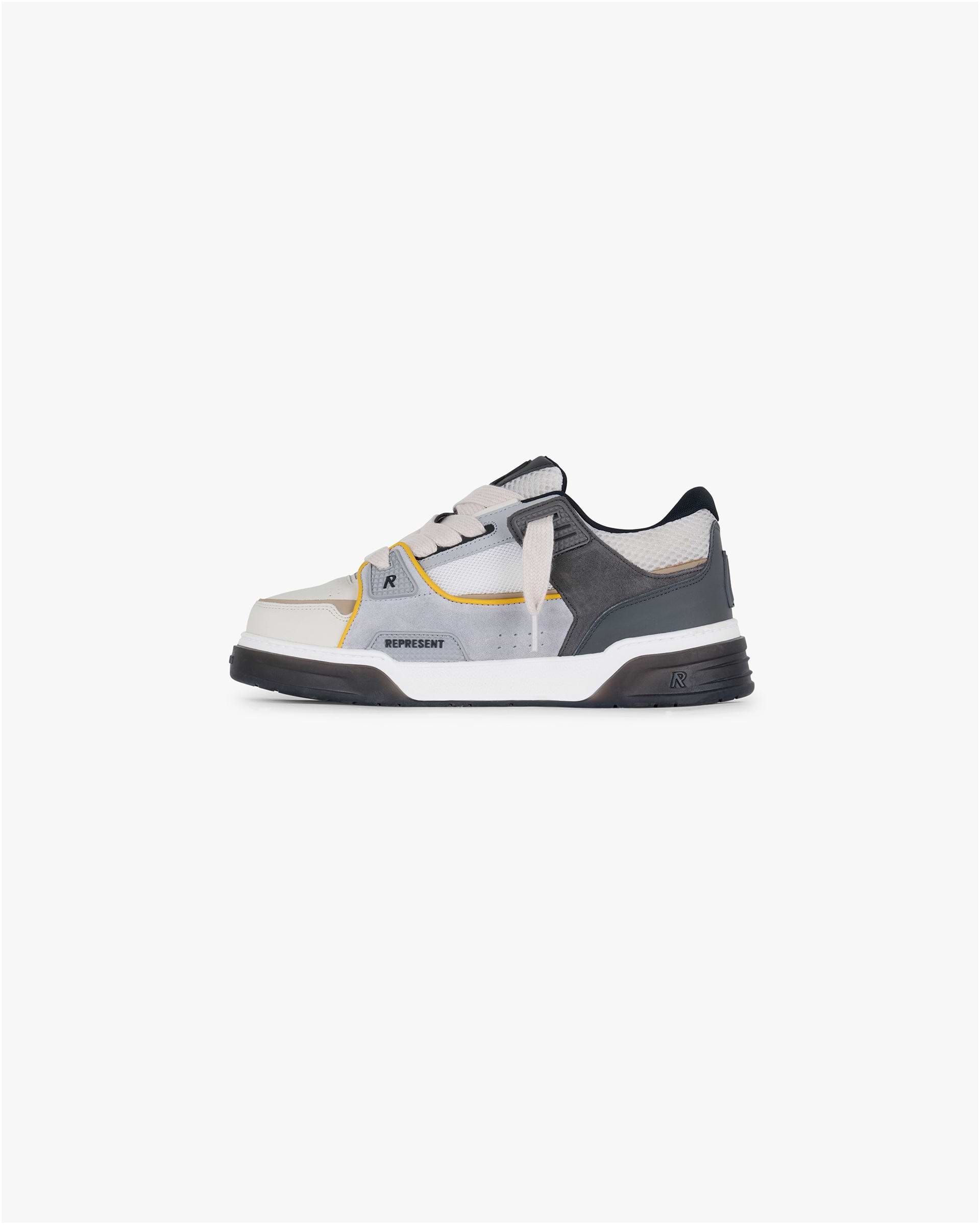 Represent Studio Sneaker Suede Mix Beige Yellow