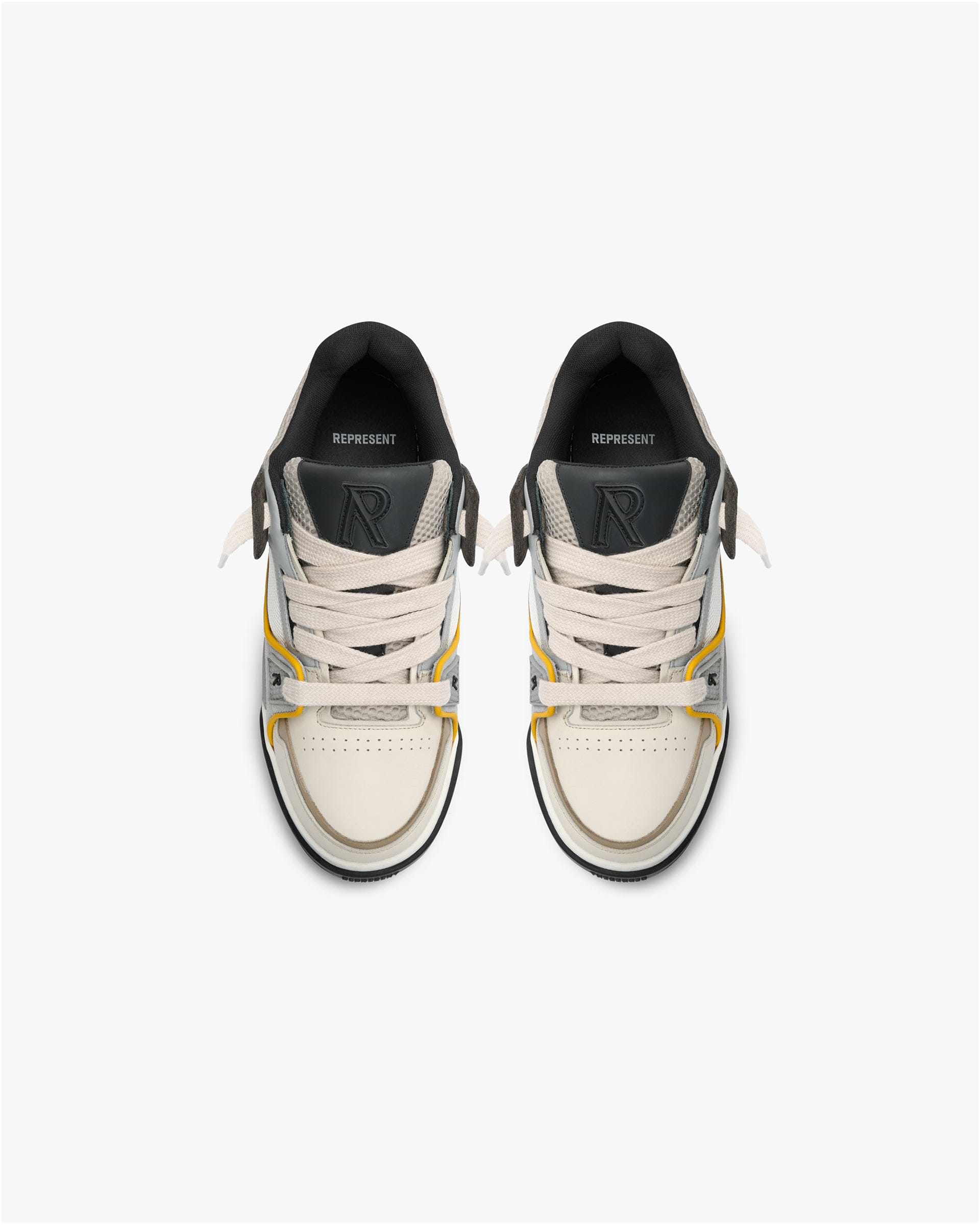 Represent Studio Sneaker Suede Mix Beige Yellow