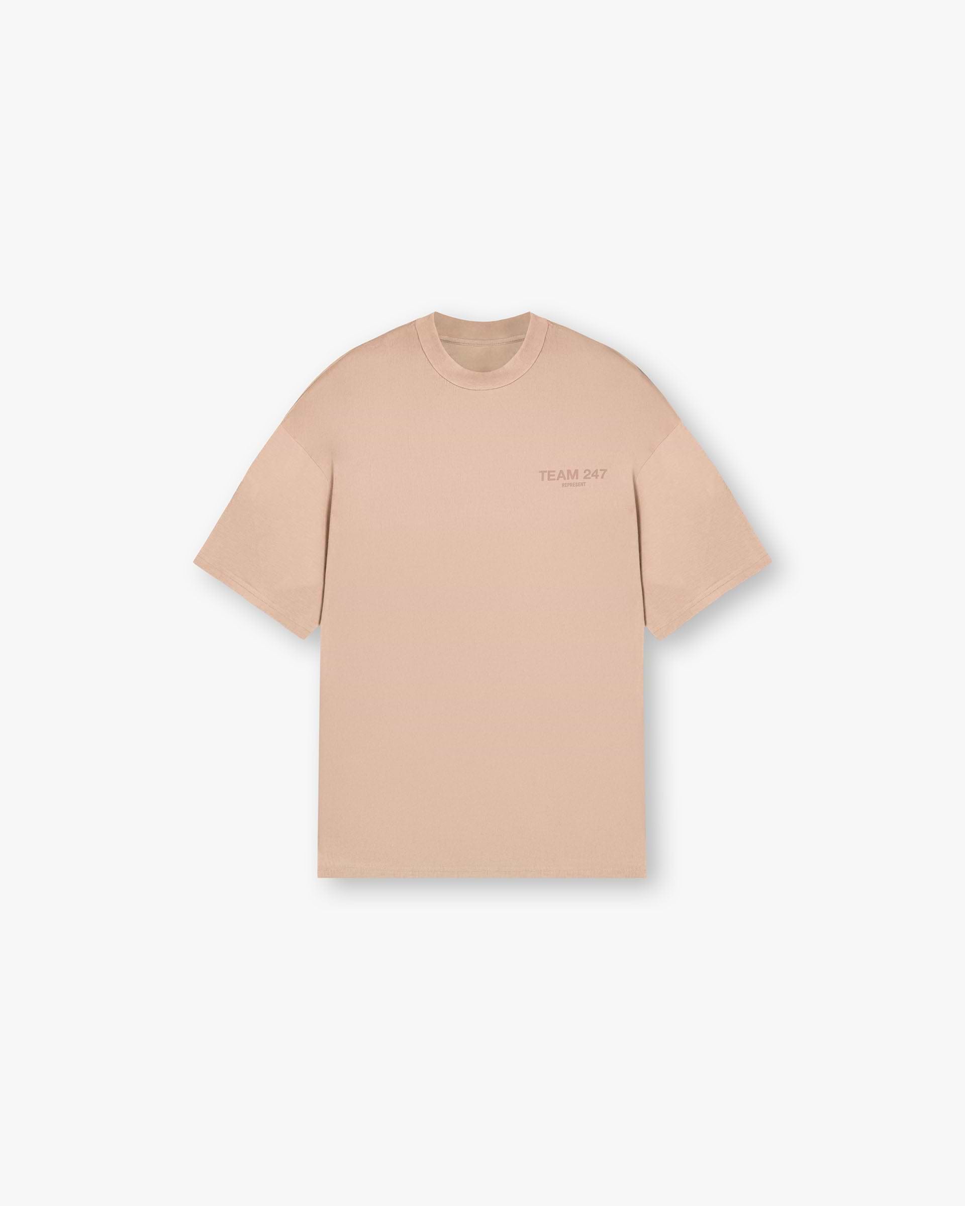 Represent Team 247 Oversized T-Shirt - Clay