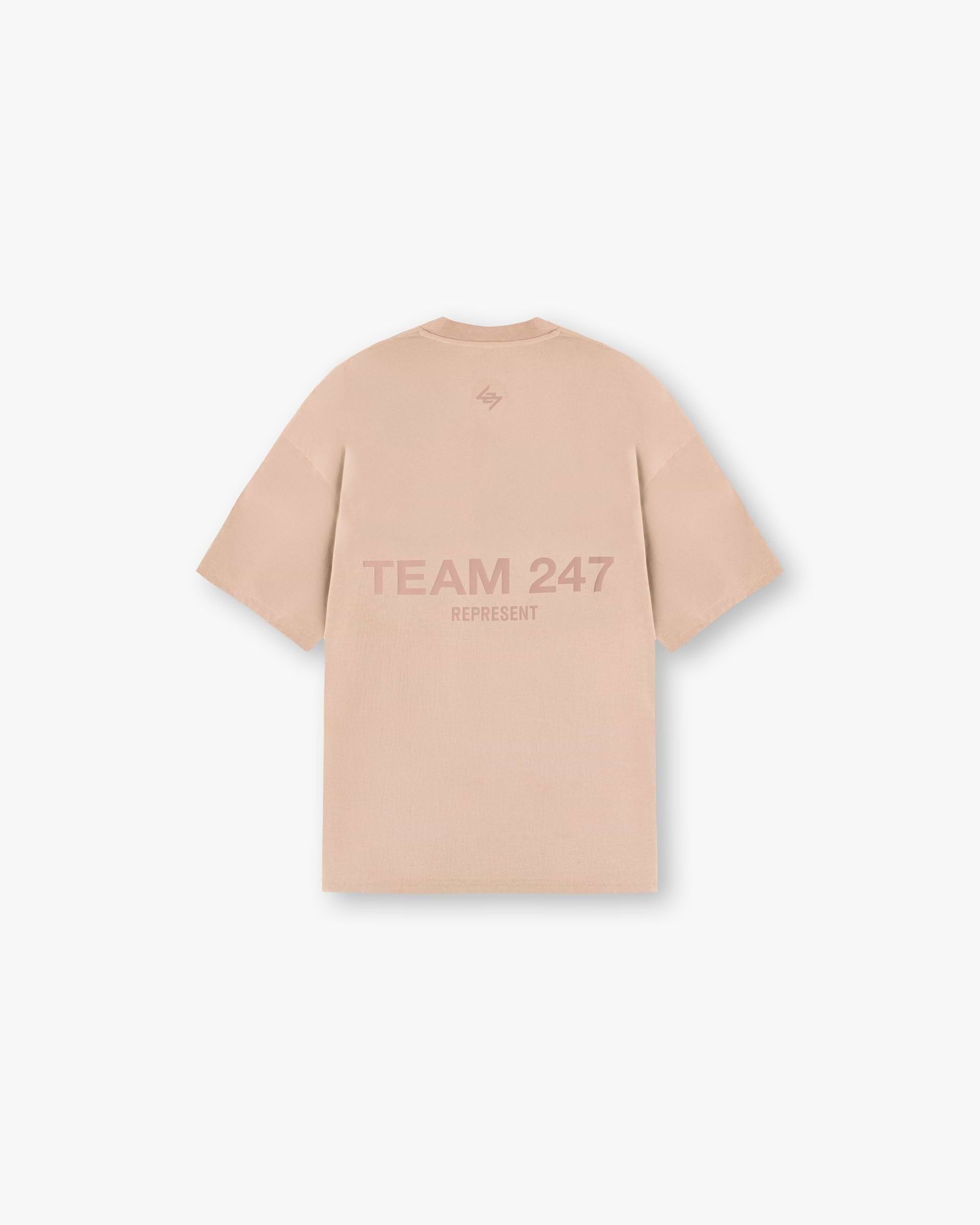 Represent Team 247 Oversized T-Shirt - Clay