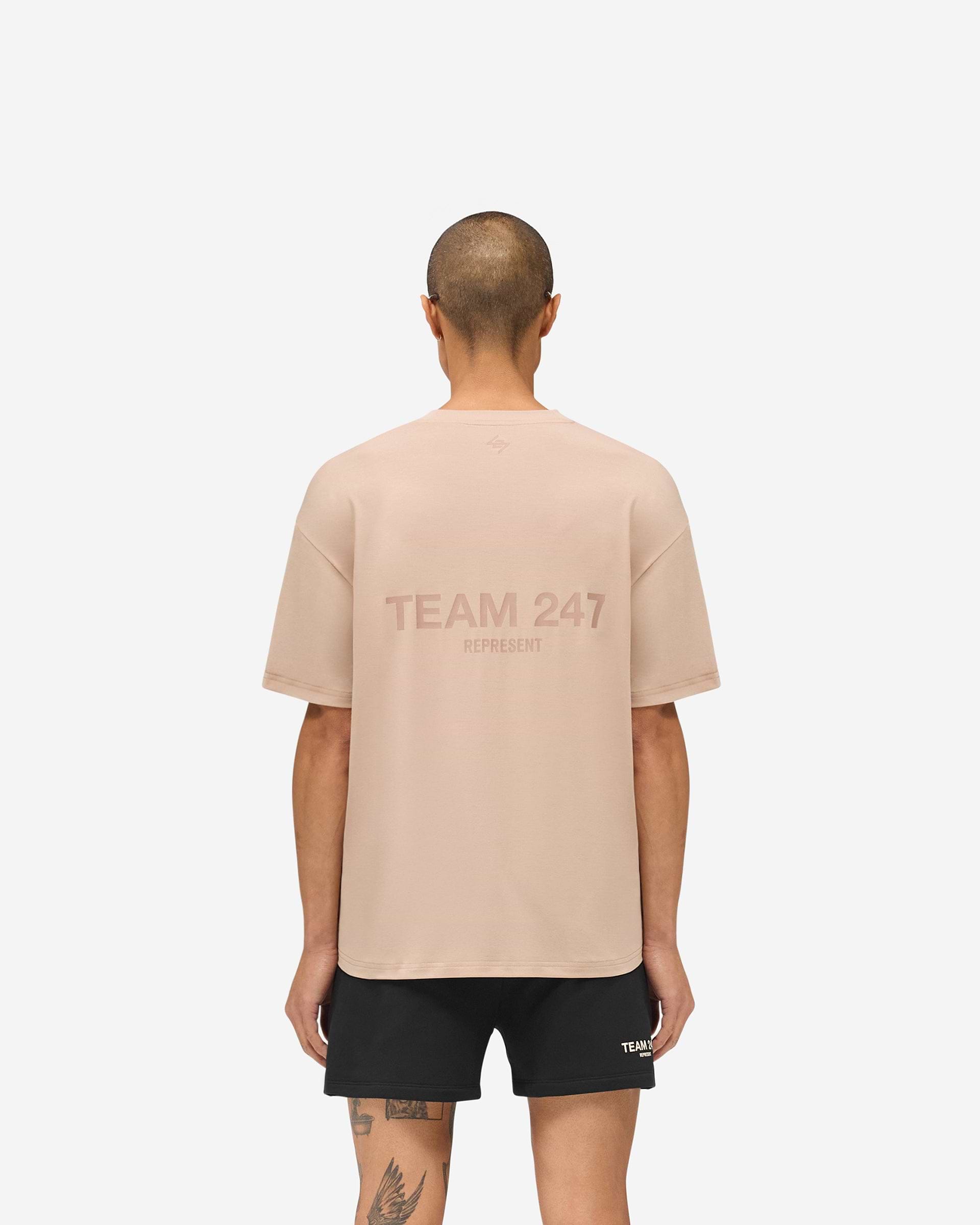 Represent Team 247 Oversized T-Shirt - Clay
