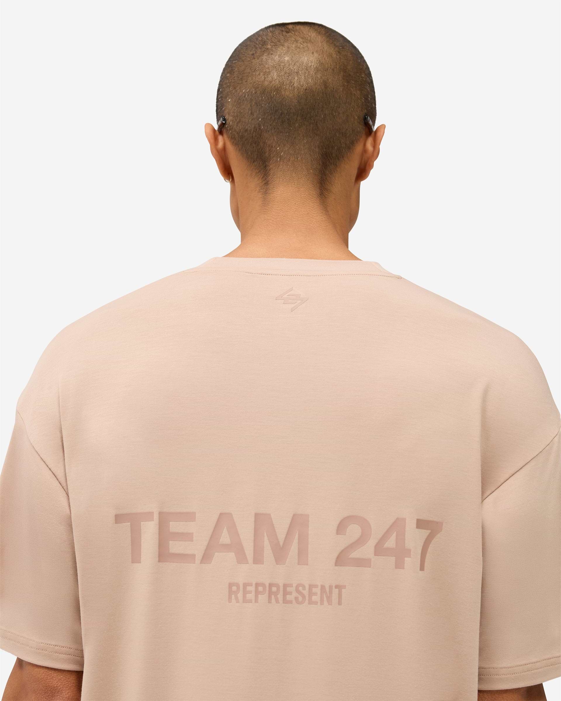 Represent Team 247 Oversized T-Shirt - Clay