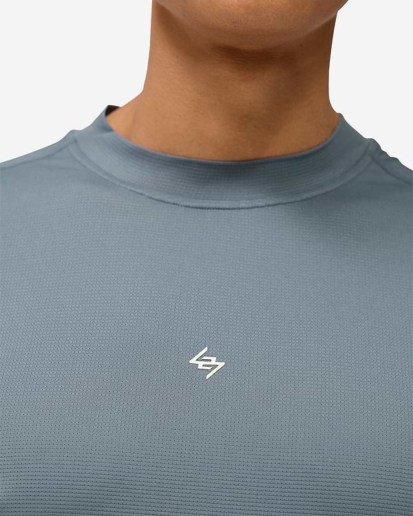 Represent 247 DNA Mesh T-Shirt - Dusky Navy