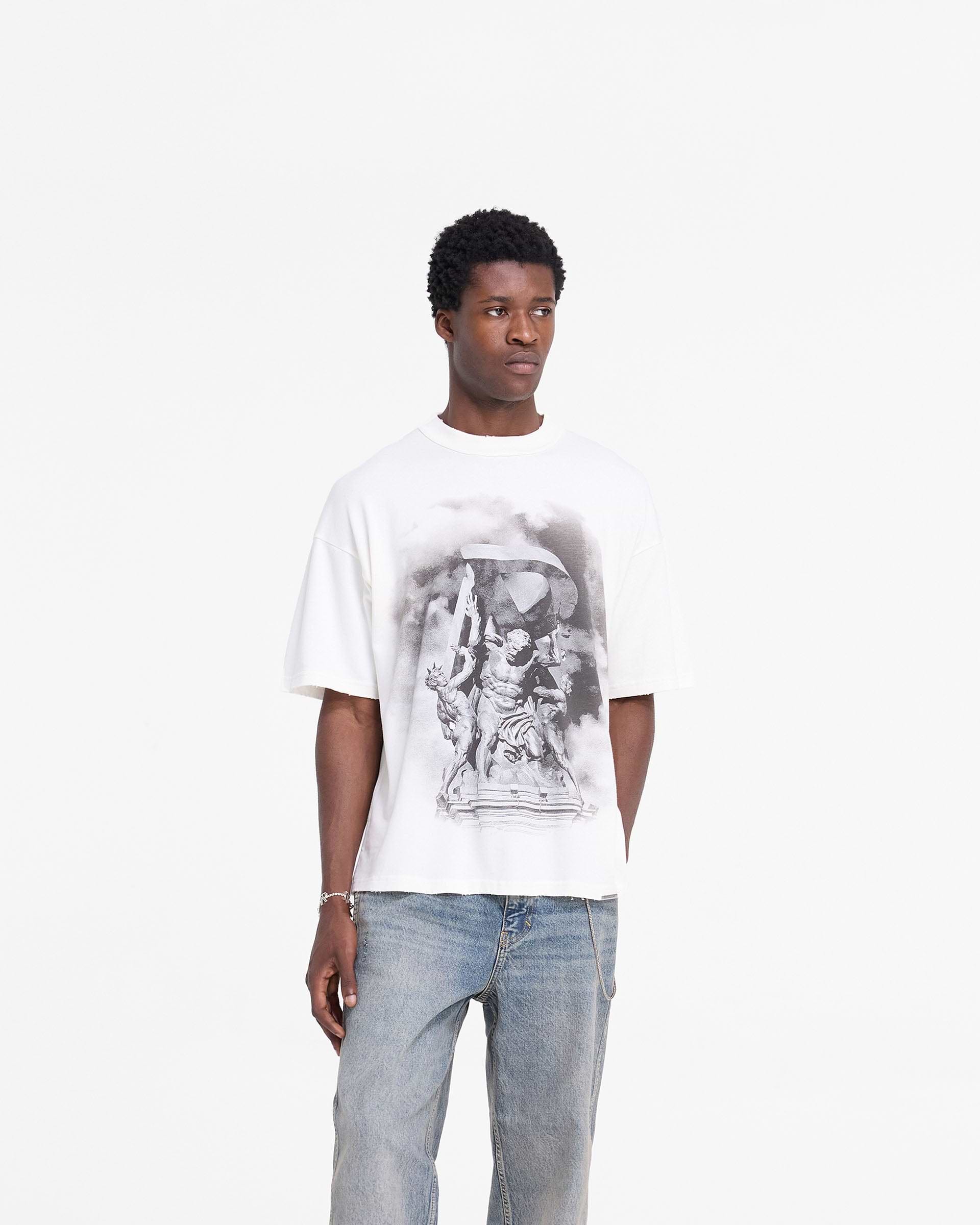 Represent Atlas T-shirt Flat White