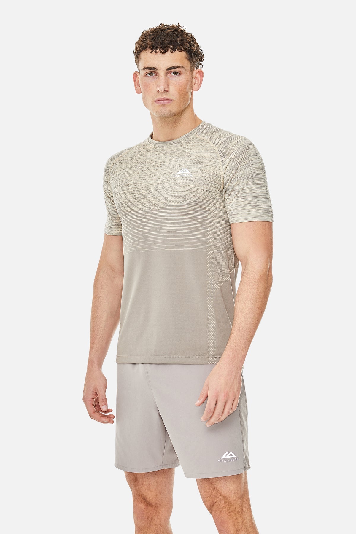 Trailberg Apex Seamless Tee - Pale Taupe