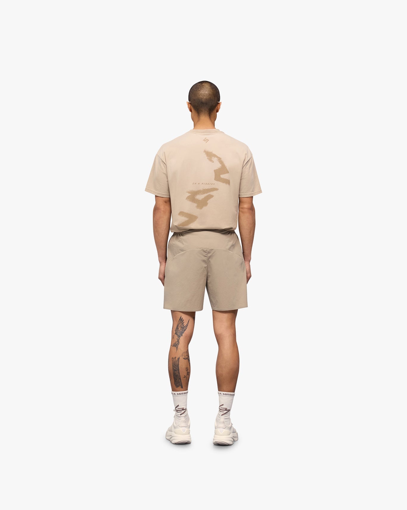 Represent 247 Training Short - Pebble
