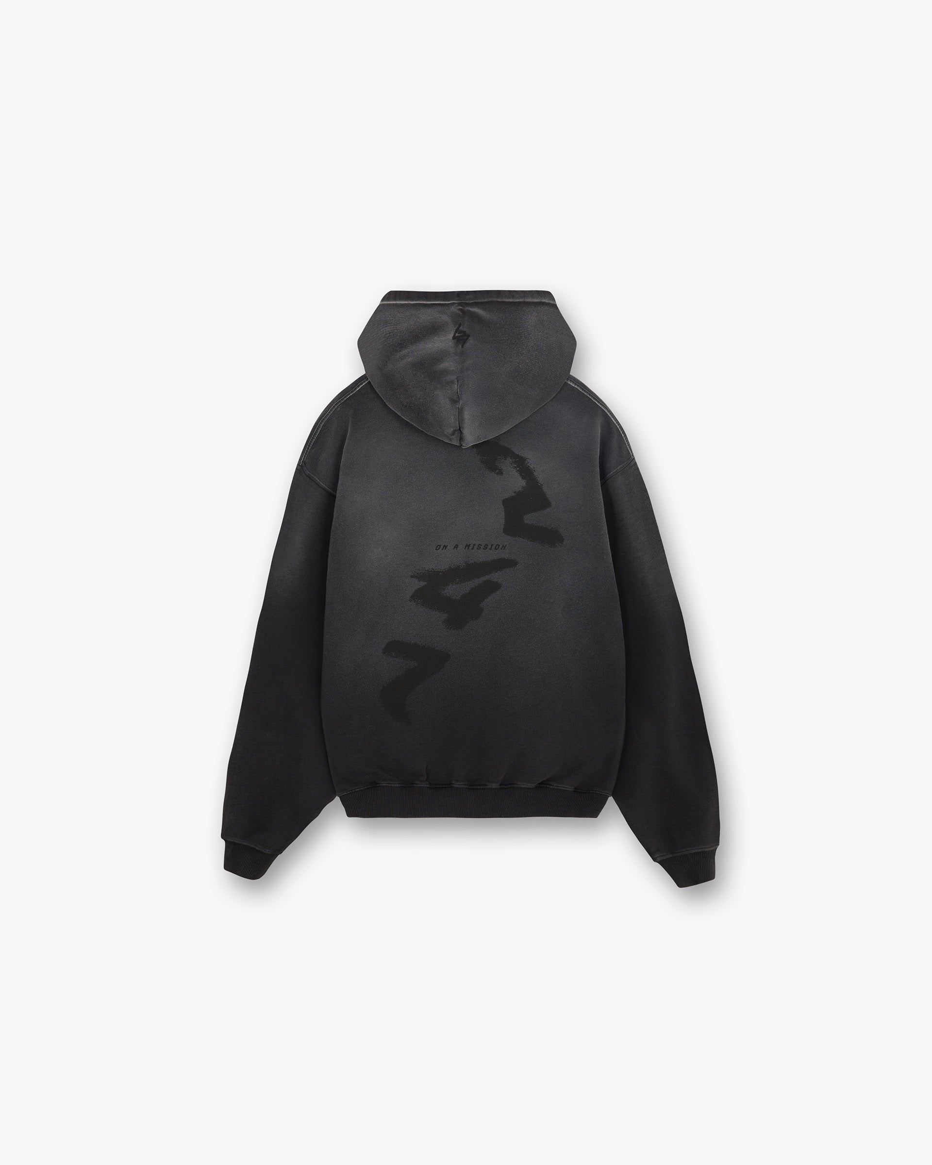 Represent 247 Motion Oversized Hoodie - Black