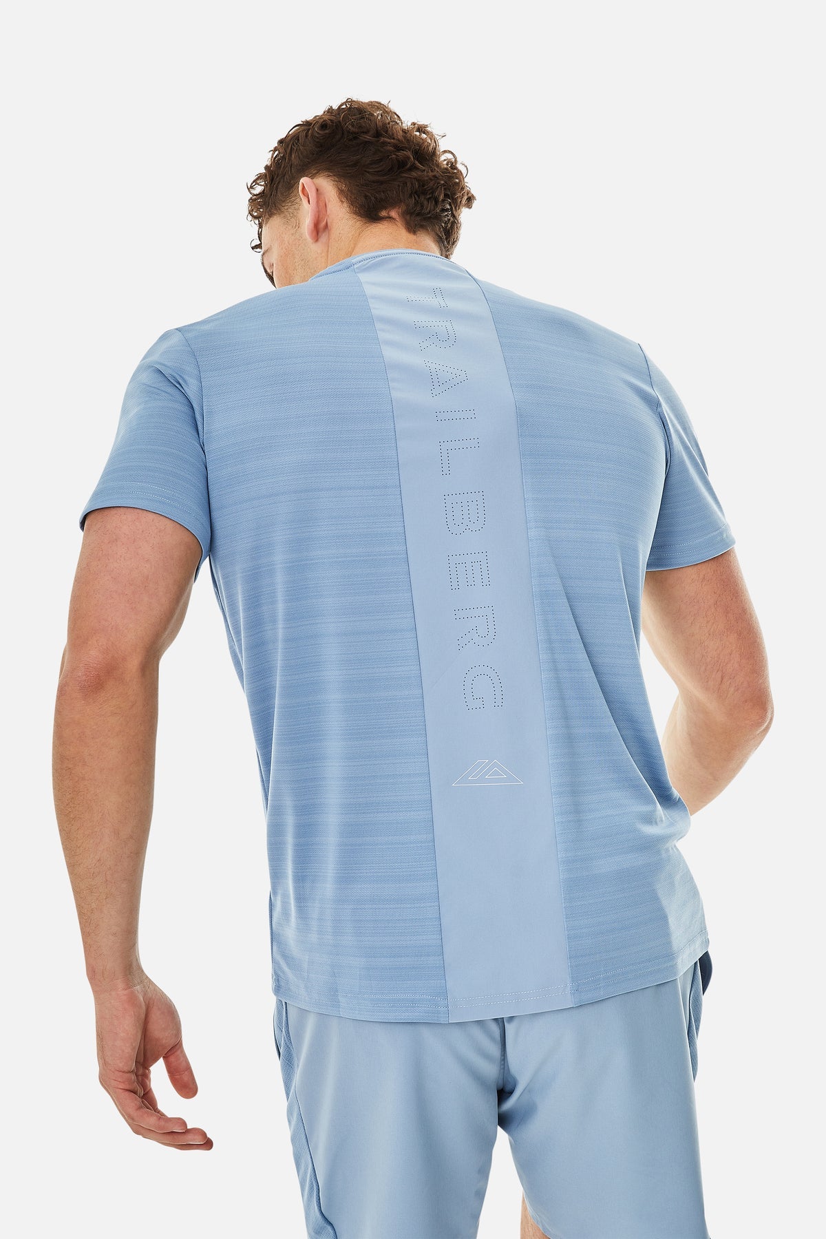 Trailberg Cloud SS25 Tee - Washed Indigo/Frost Blue