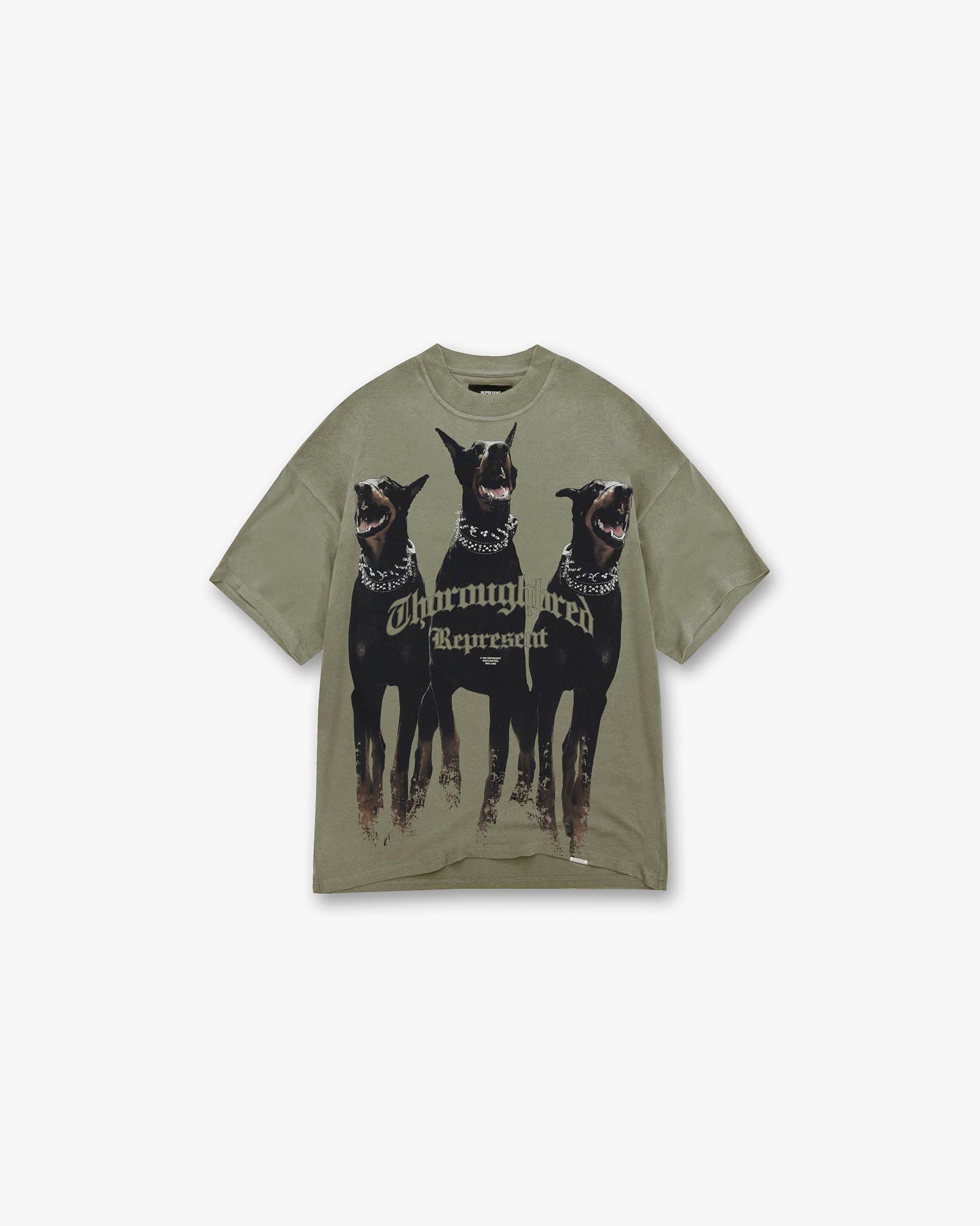 Represent Thoroughbred T-Shirt Khaki