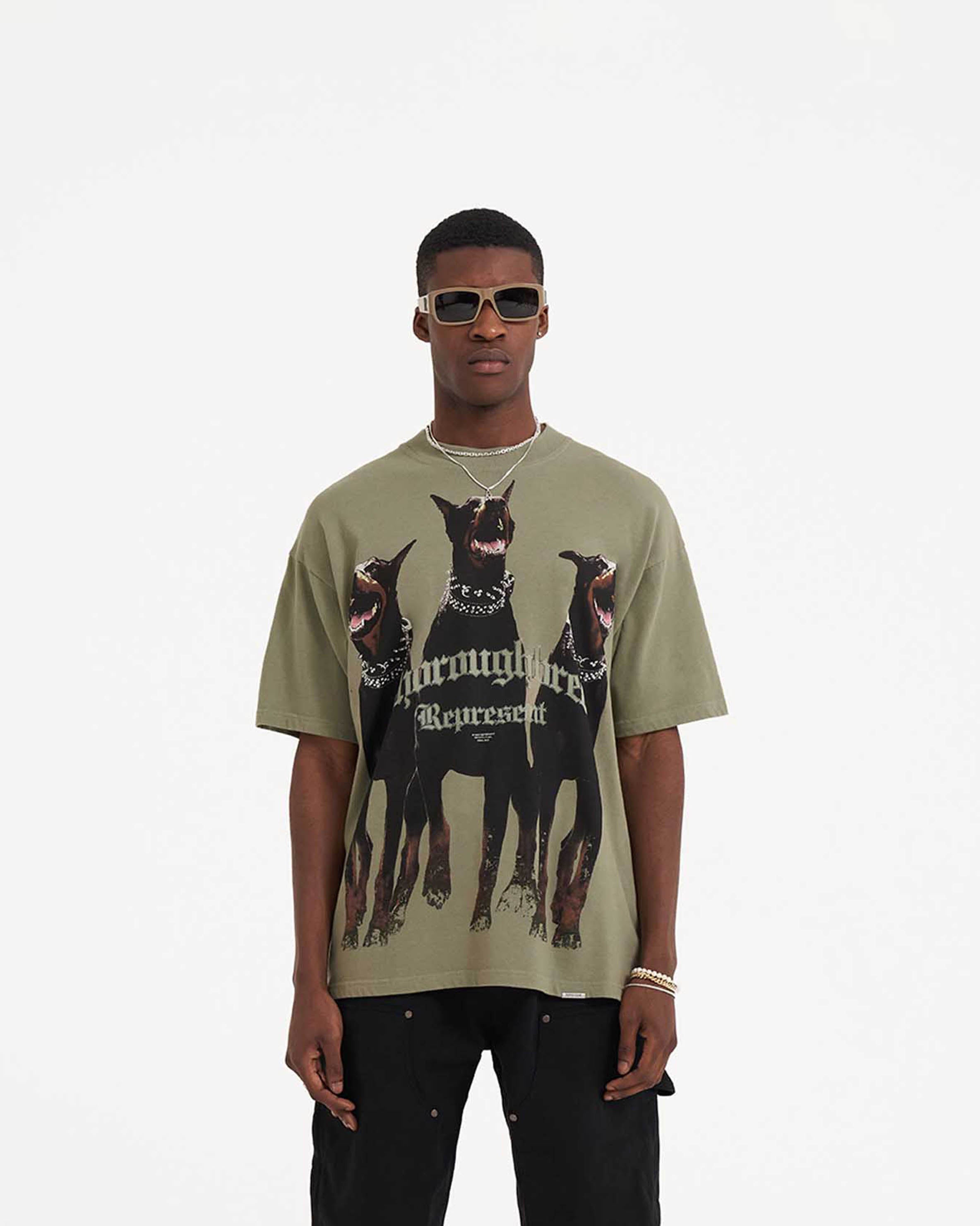 Represent Thoroughbred T-Shirt Khaki