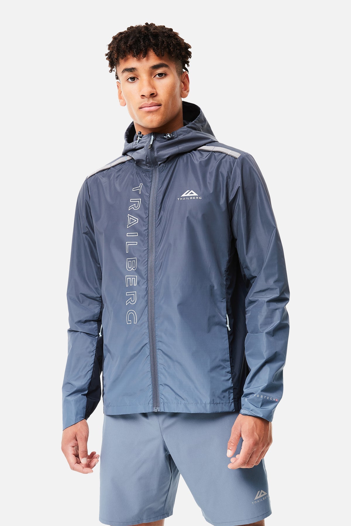 Trailberg Gradient Windbreaker - Blue