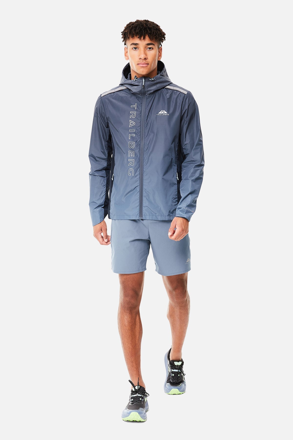 Trailberg Gradient Windbreaker - Blue