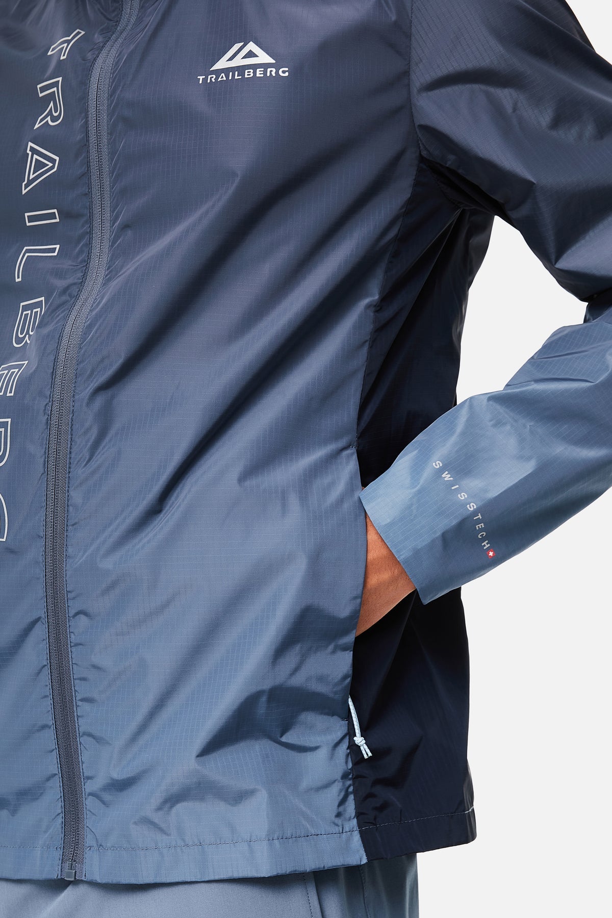 Trailberg Gradient Windbreaker - Blue