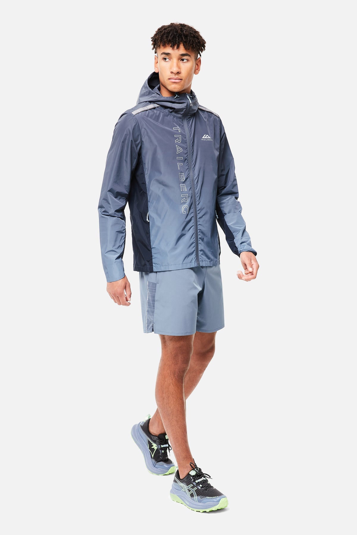 Trailberg Gradient Windbreaker - Blue