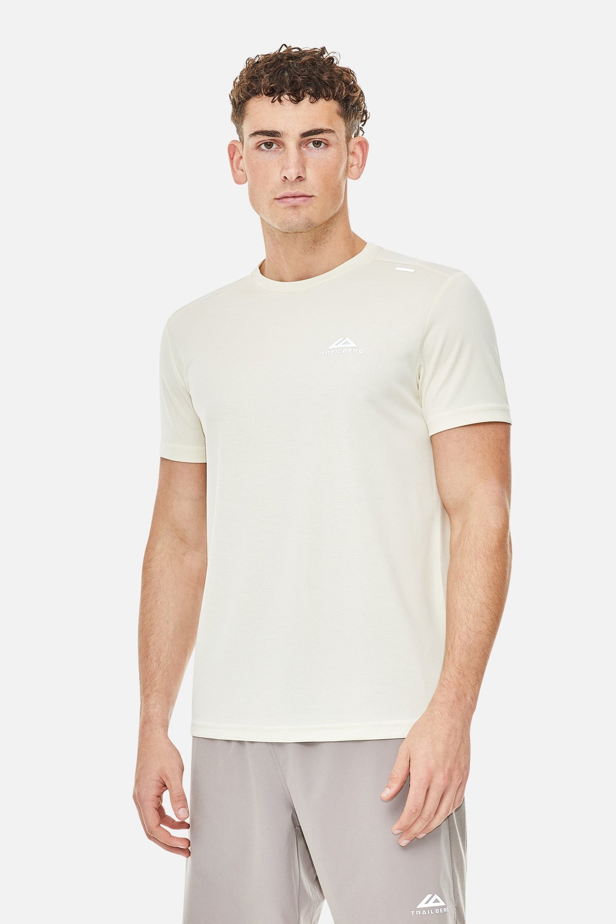 Trailberg Crest Tee - Dune White
