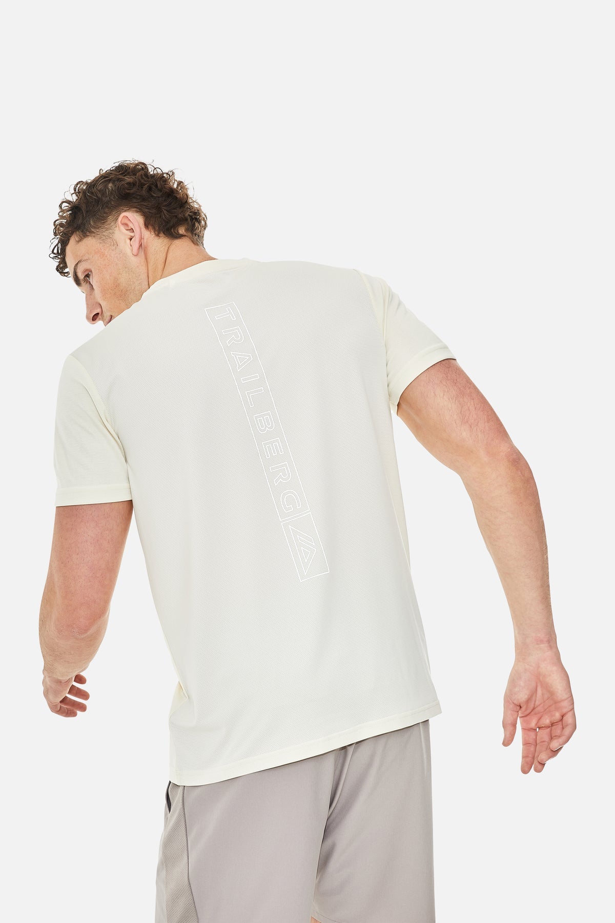 Trailberg Crest Tee - Dune White