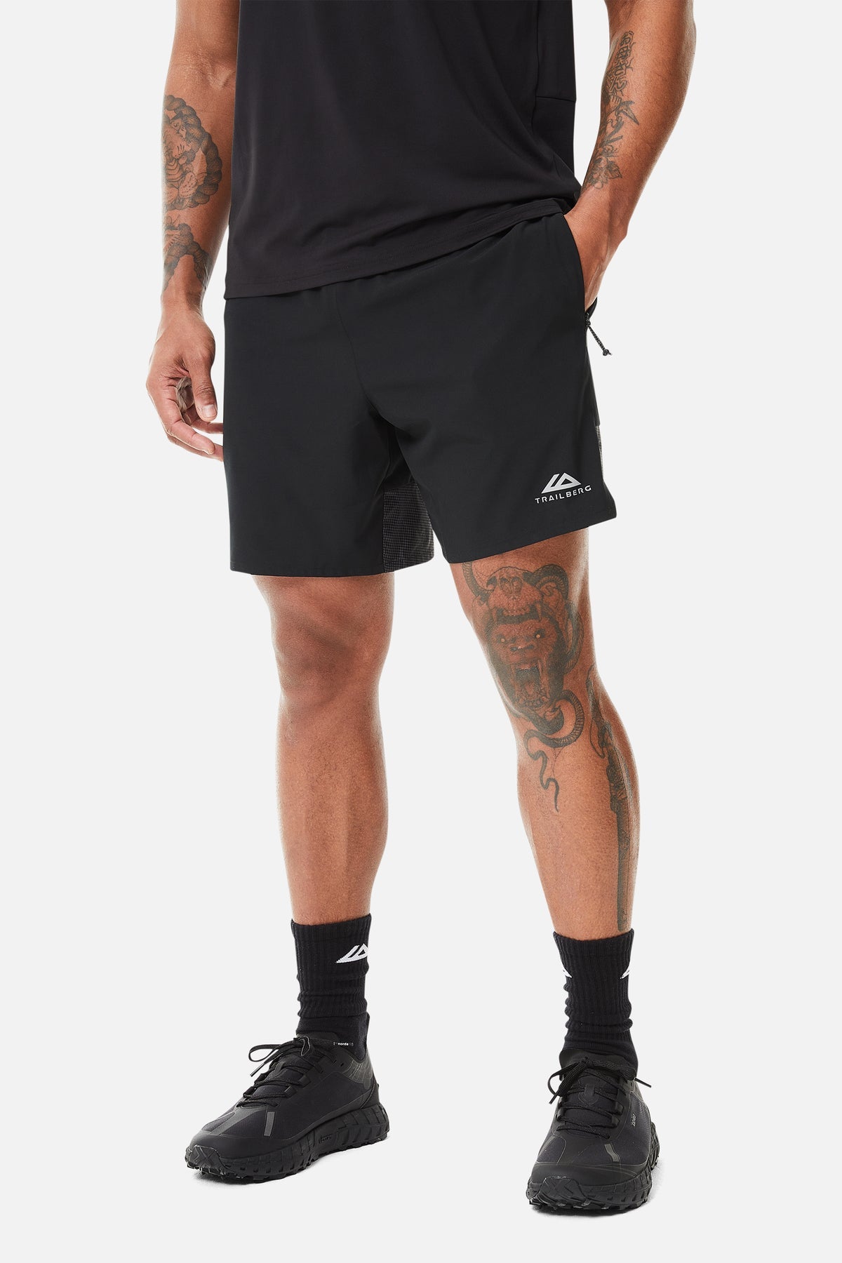 Trailberg Rapid Grid Short - Black