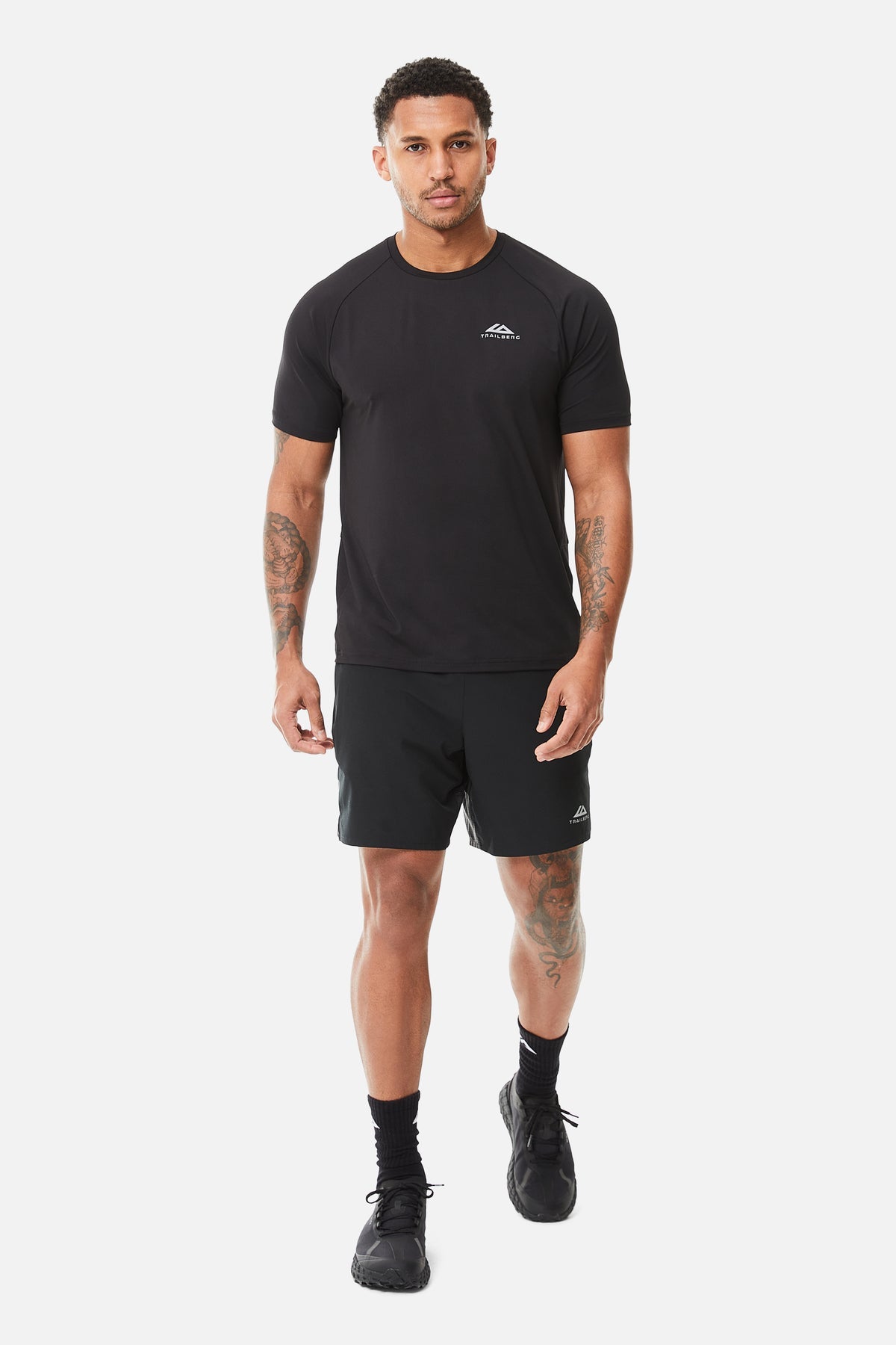 Trailberg Rapid Grid Short - Black