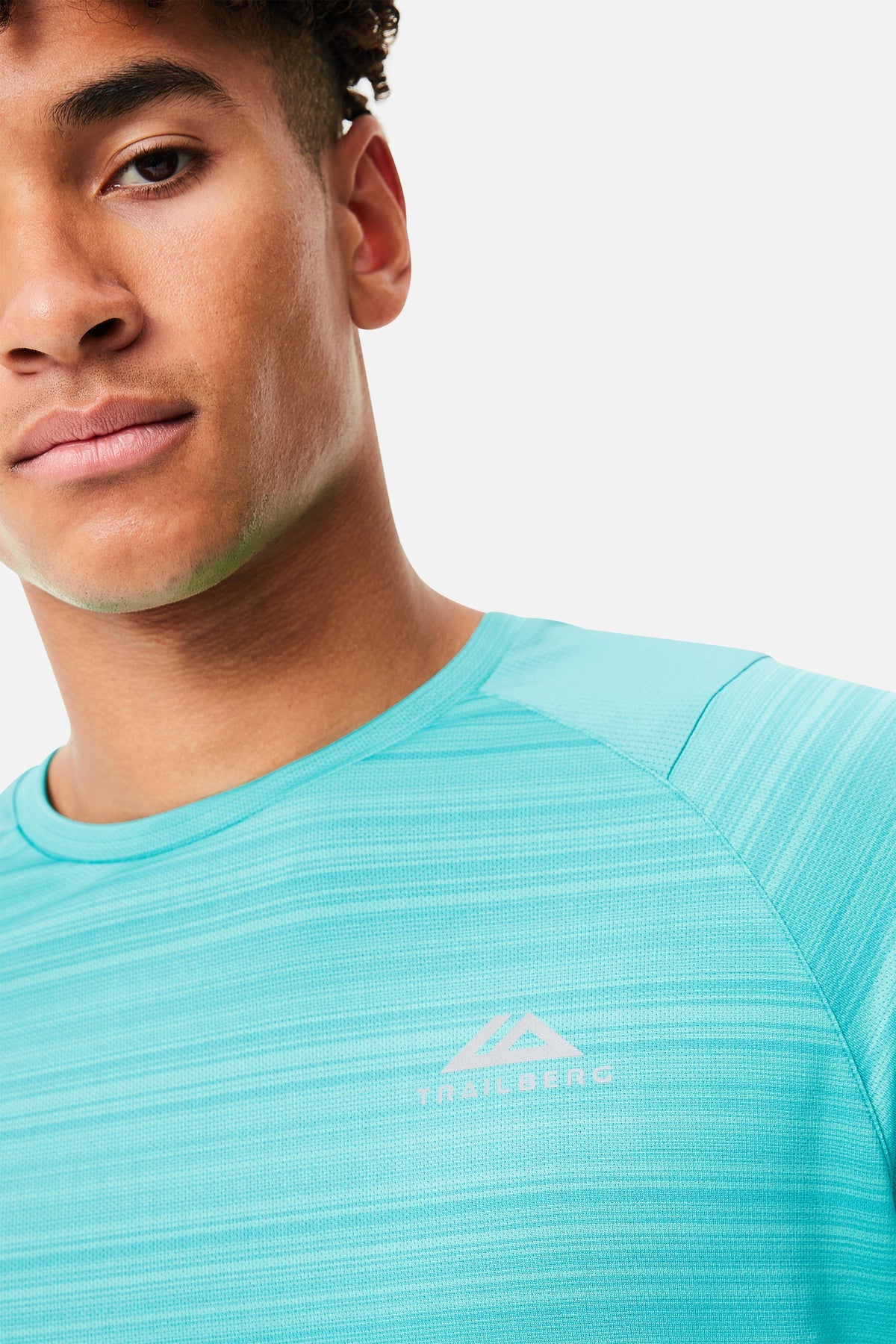 Trailberg Triathlon Tee - Ceramic/Turquoise