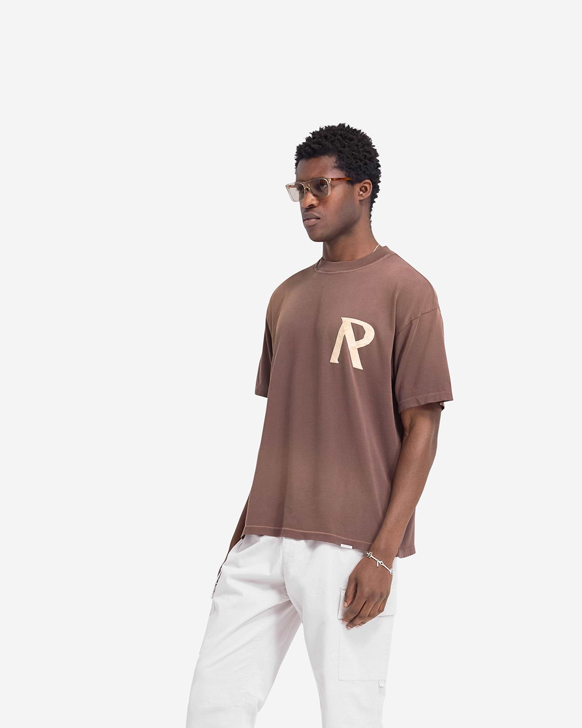 Represent Masking Tape Initial T-Shirt Cedar