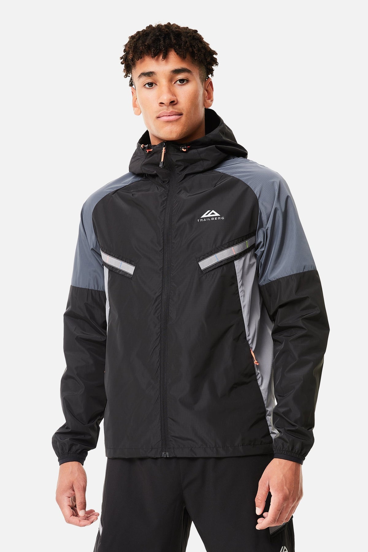 Trailberg Triathlon 3.0 Windbreaker - Black/Grey
