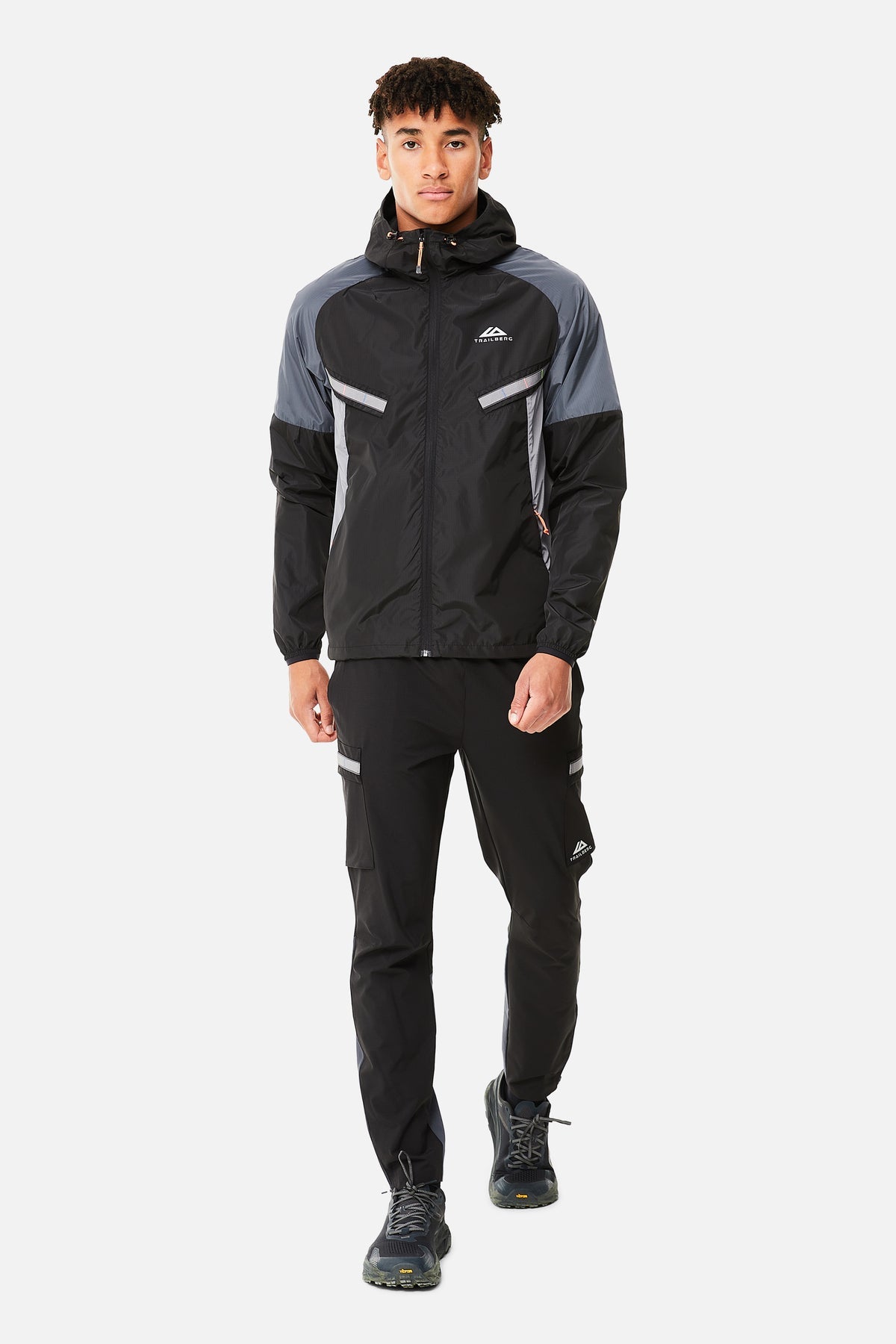 Trailberg Triathlon 3.0 Windbreaker - Black/Grey