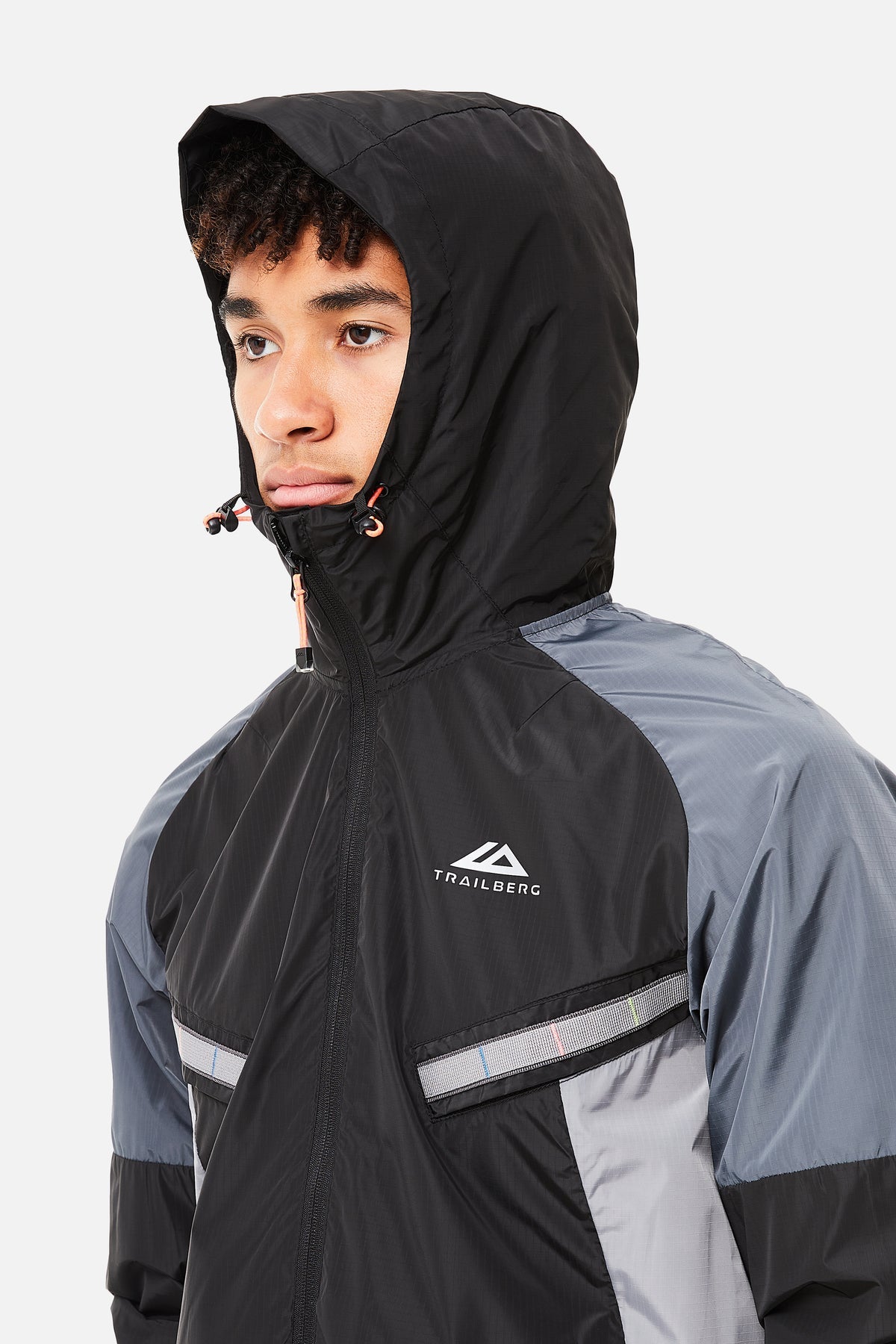 Trailberg Triathlon 3.0 Windbreaker - Black/Grey