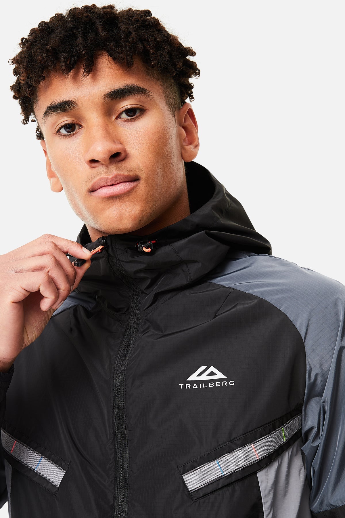 Trailberg Triathlon 3.0 Windbreaker - Black/Grey