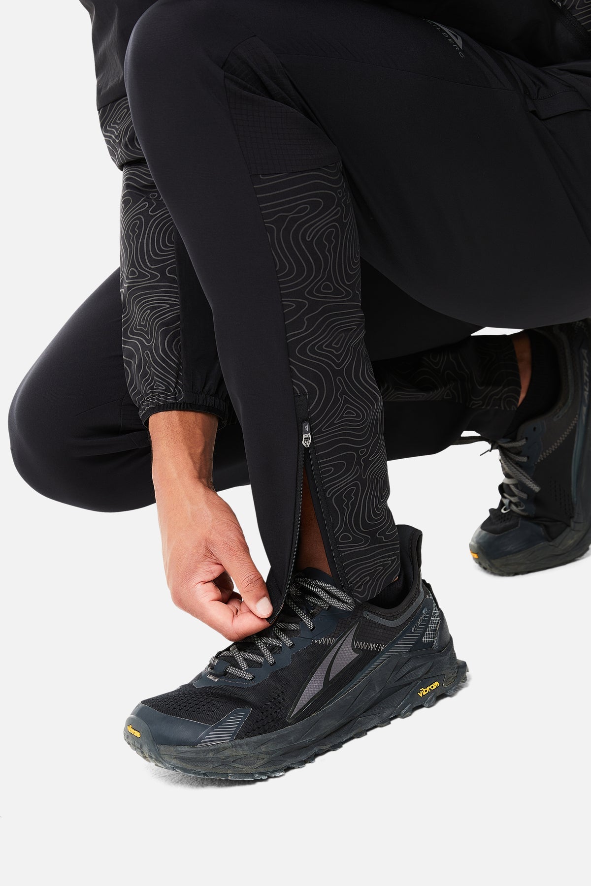 Trailberg Geo Pant - Black