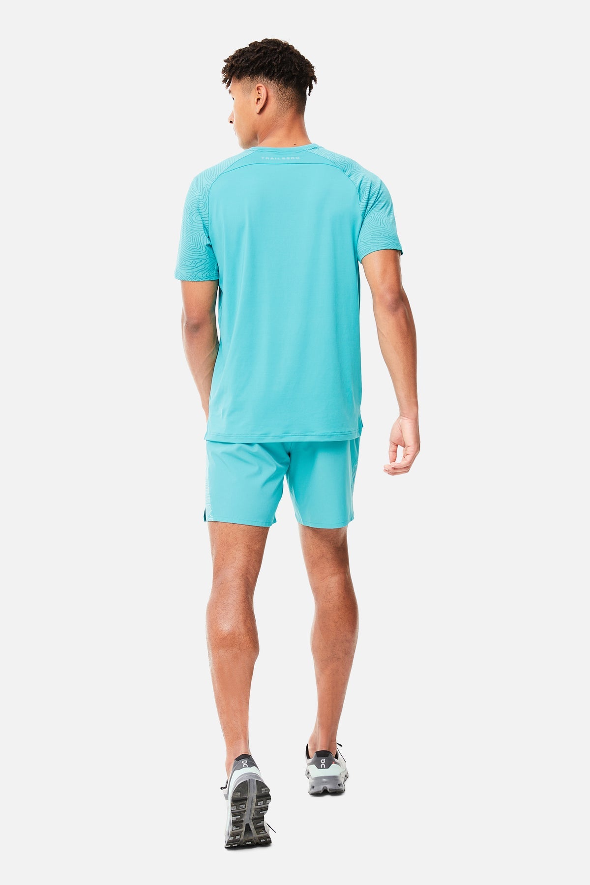 Trailberg Geo Tee - Ceramic/Turquoise