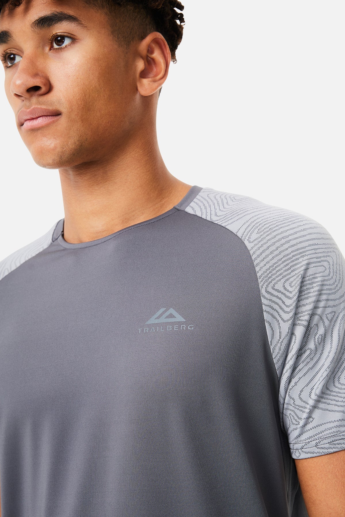 Trailberg Geo Tee - Grey