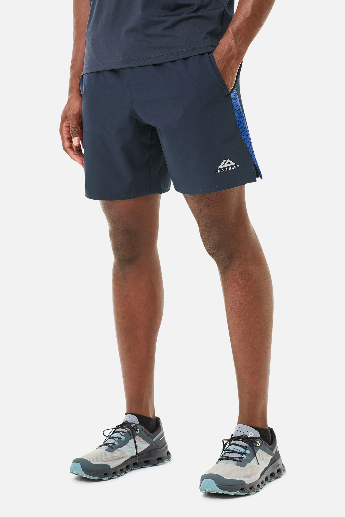 Trailberg Motion Shorts - Navy/Cobalt